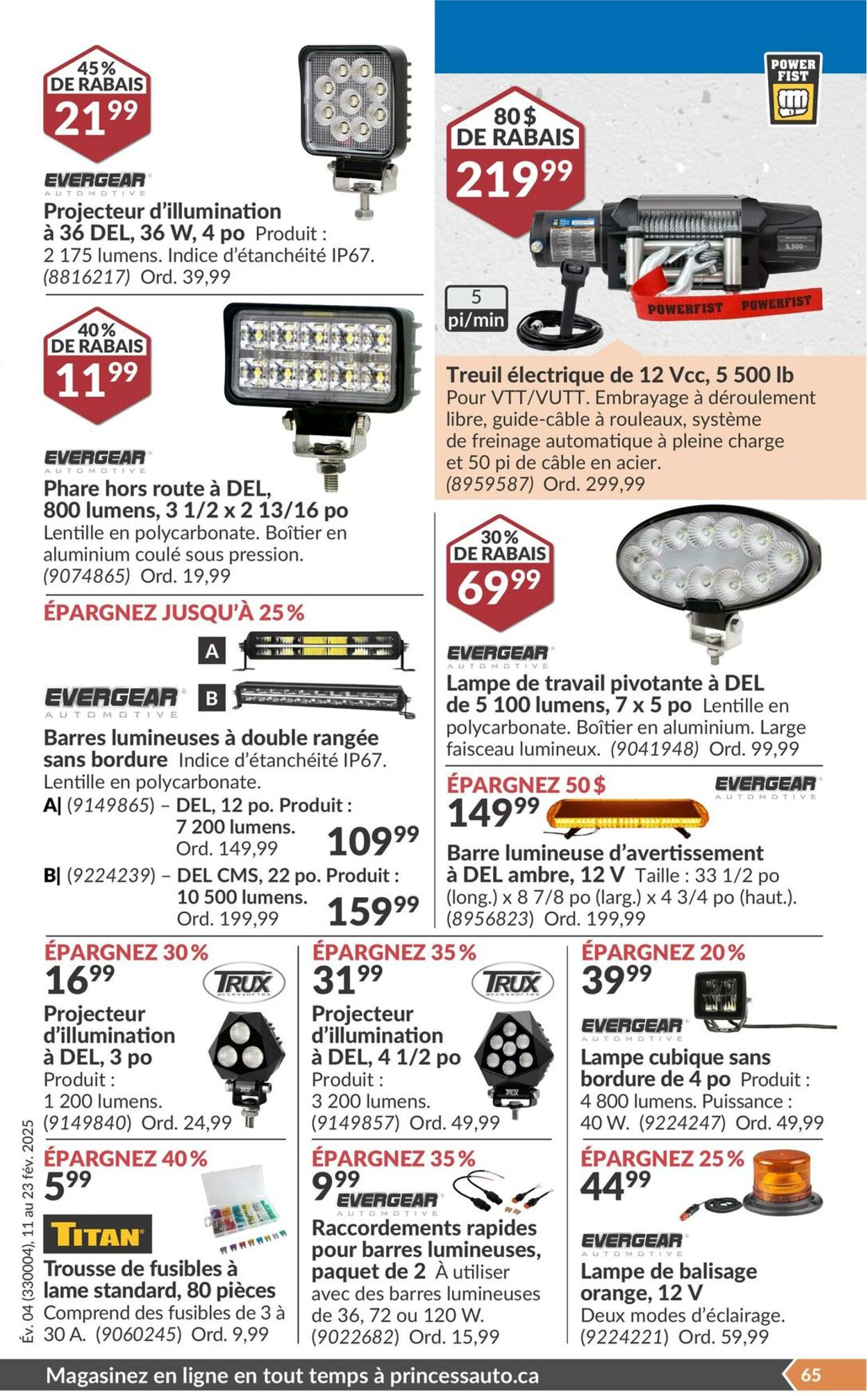 Circulaire Princess Auto 11.02.2025 - 23.02.2025