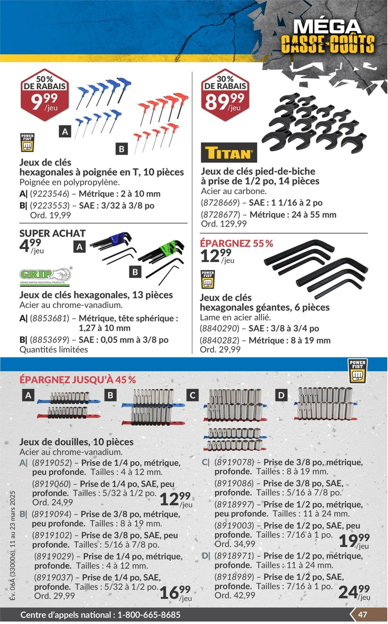 Circulaire Princess Auto 11.03.2025 - 23.03.2025