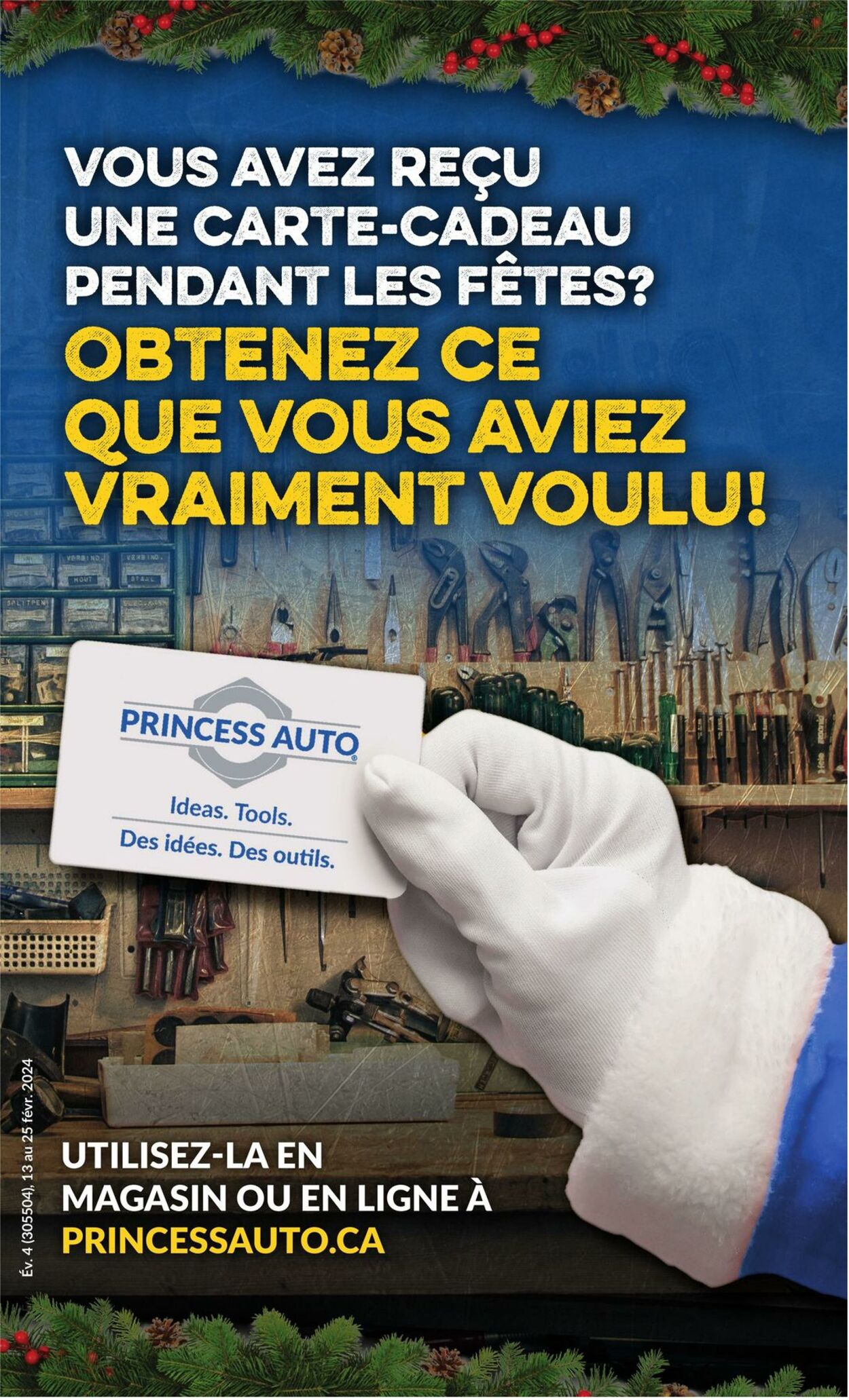 Circulaire Princess Auto 13.02.2024 - 25.02.2024