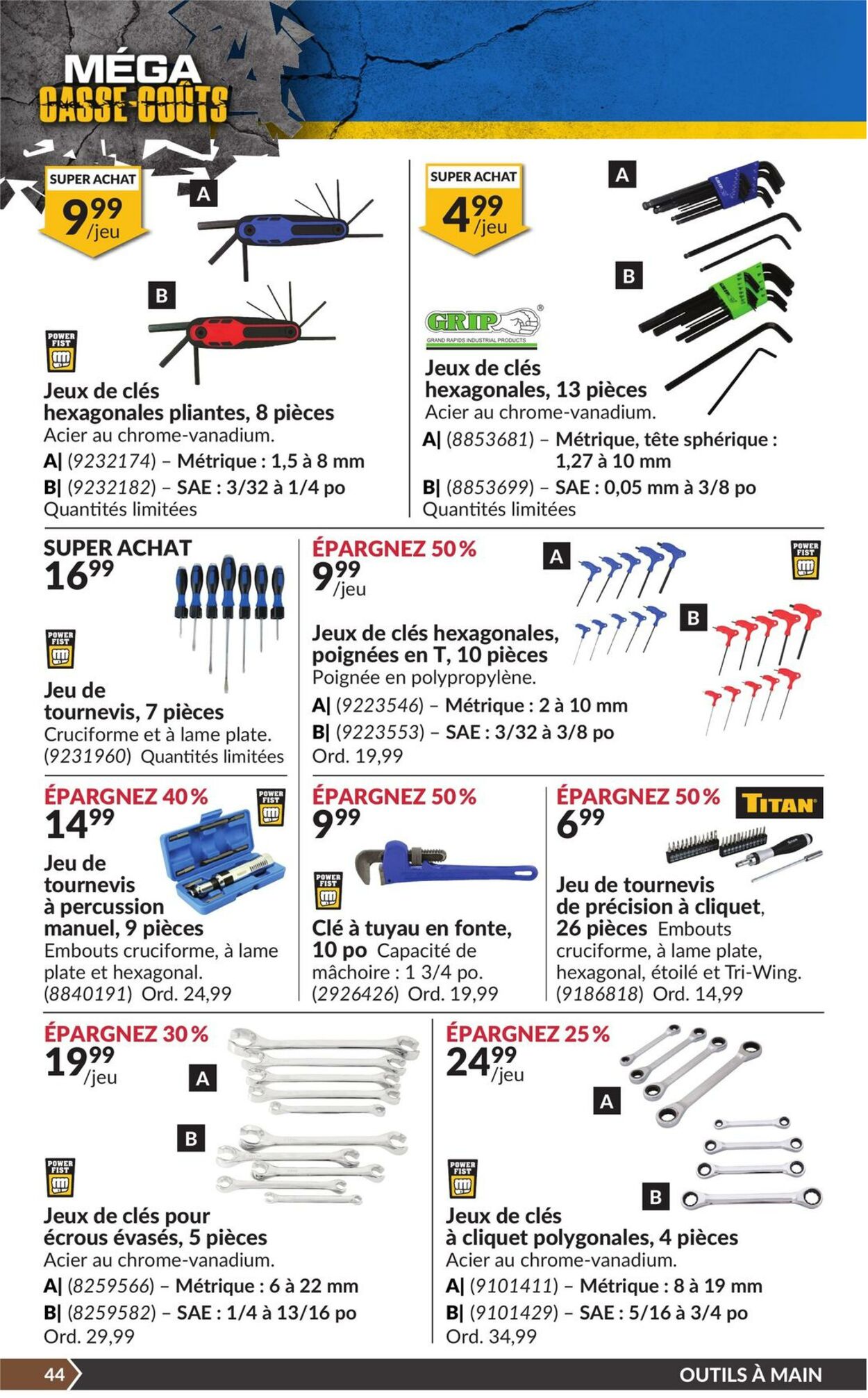 Circulaire Princess Auto 19.11.2024 - 01.12.2024