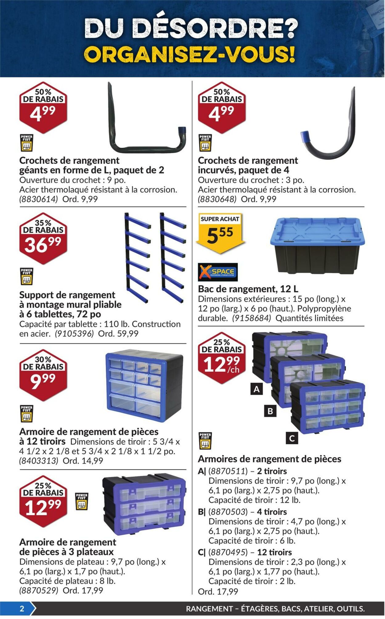 Circulaire Princess Auto 02.01.2023 - 14.01.2023