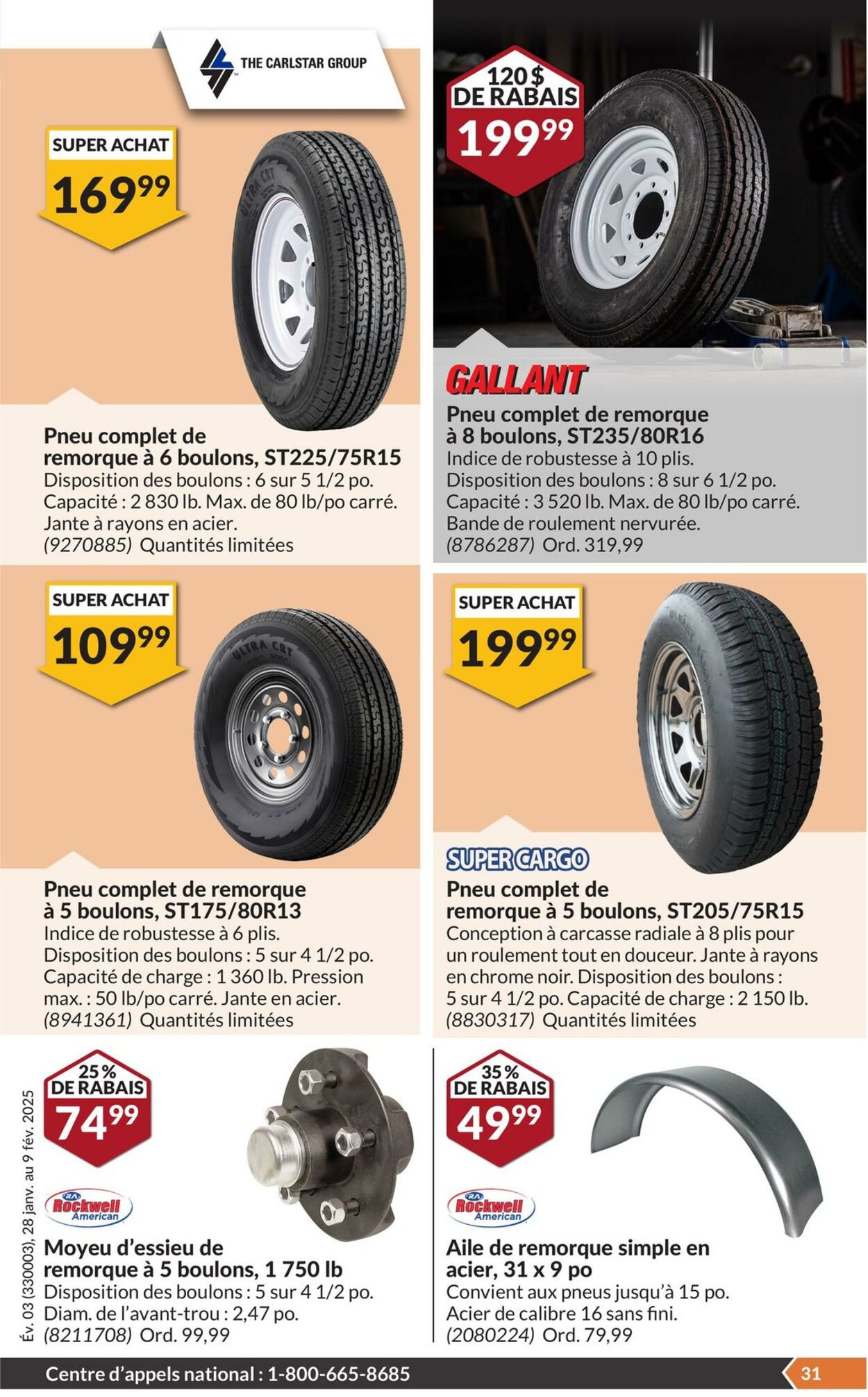 Circulaire Princess Auto 28.01.2025 - 09.02.2025