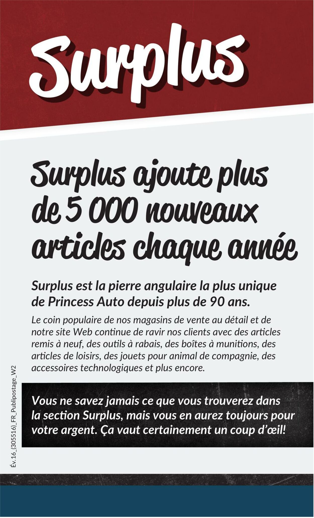 Circulaire Princess Auto 30.07.2024 - 11.08.2024