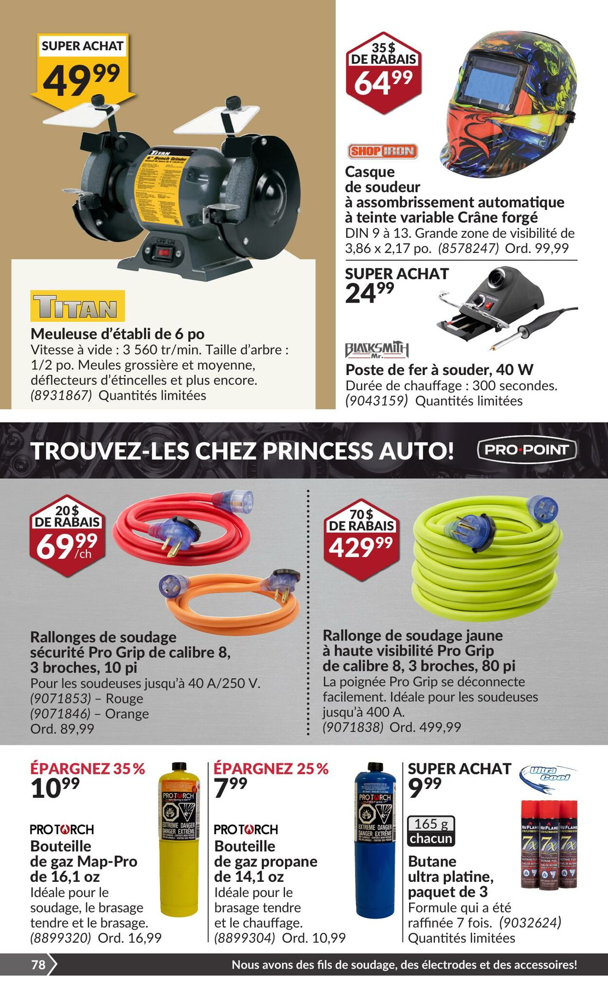 Circulaire Princess Auto 25.10.2022 - 06.11.2022