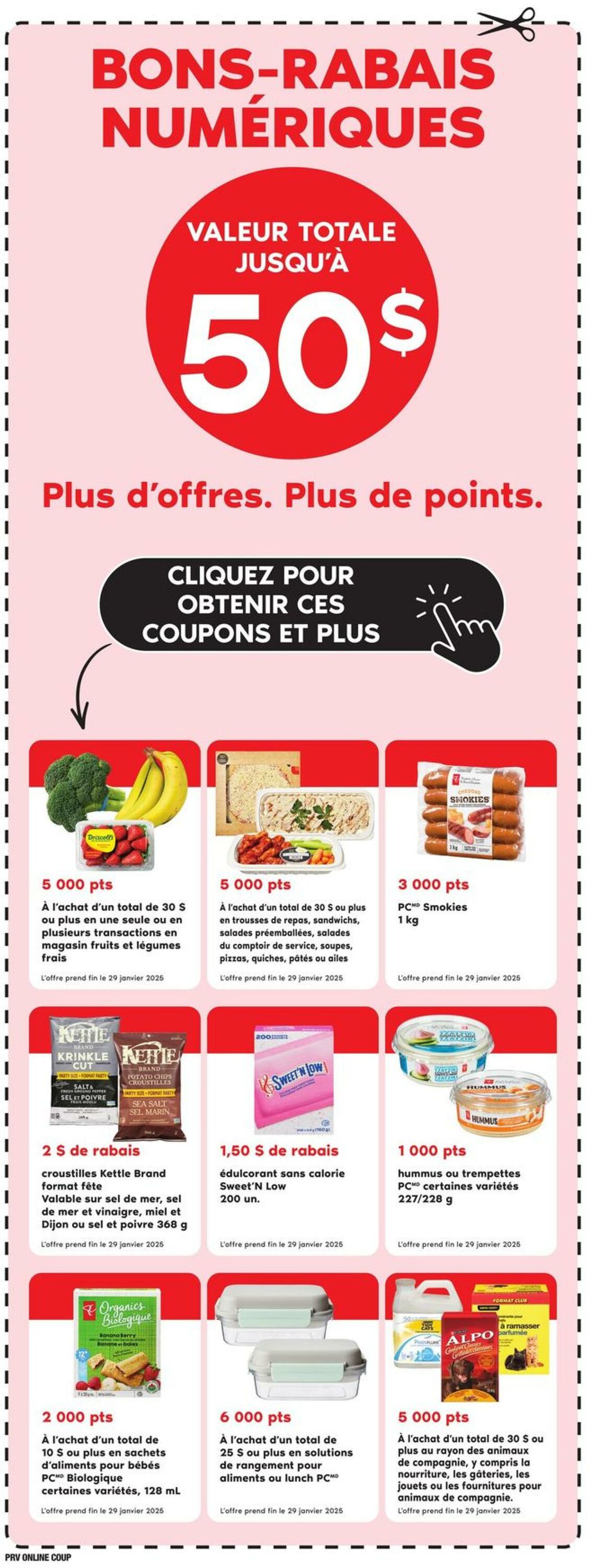 Circulaire Provigo 16.01.2025 - 22.01.2025