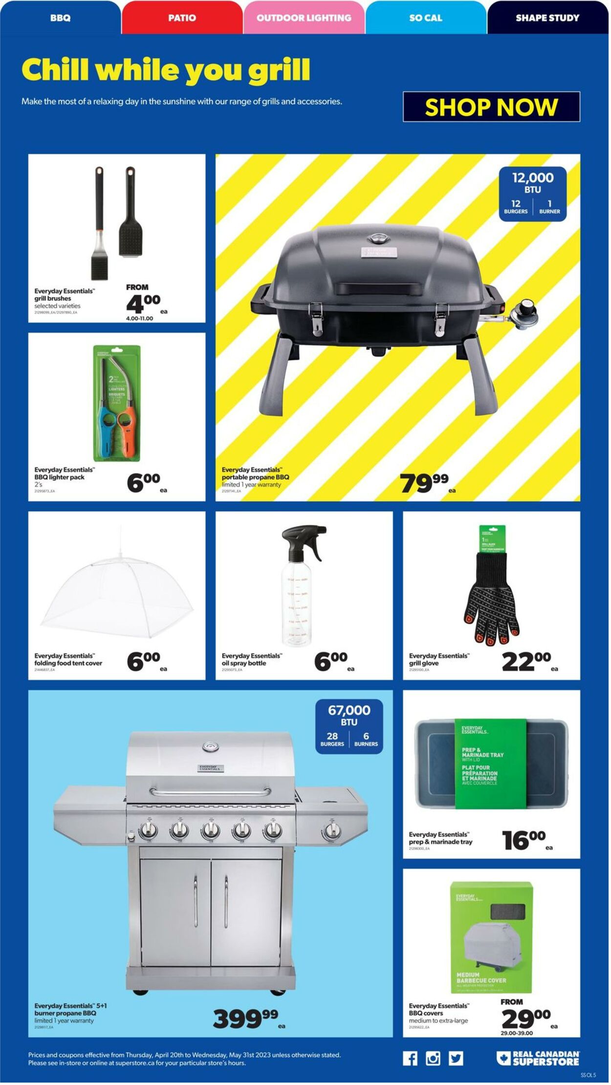 Circulaire Real Canadian Superstore 20.04.2023 - 31.05.2023