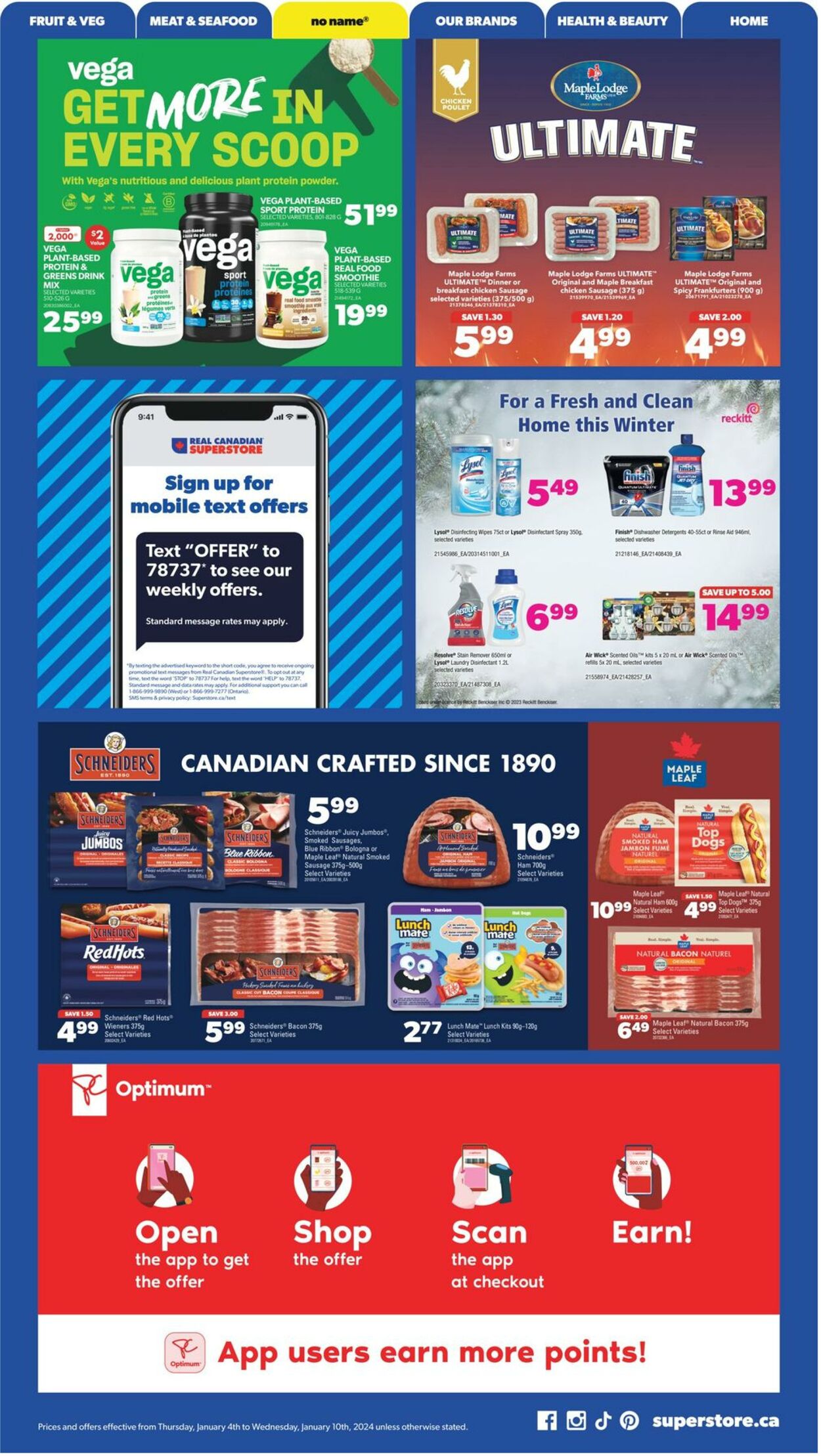 Circulaire Real Canadian Superstore 04.01.2024 - 10.01.2024