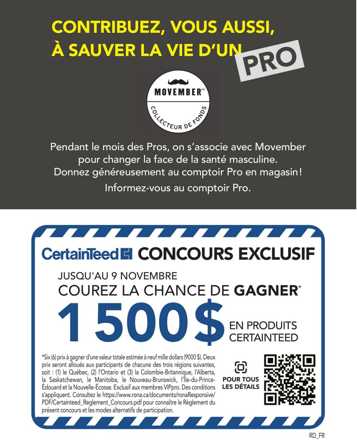 Circulaire Réno-Dépôt 13.10.2022 - 23.11.2022