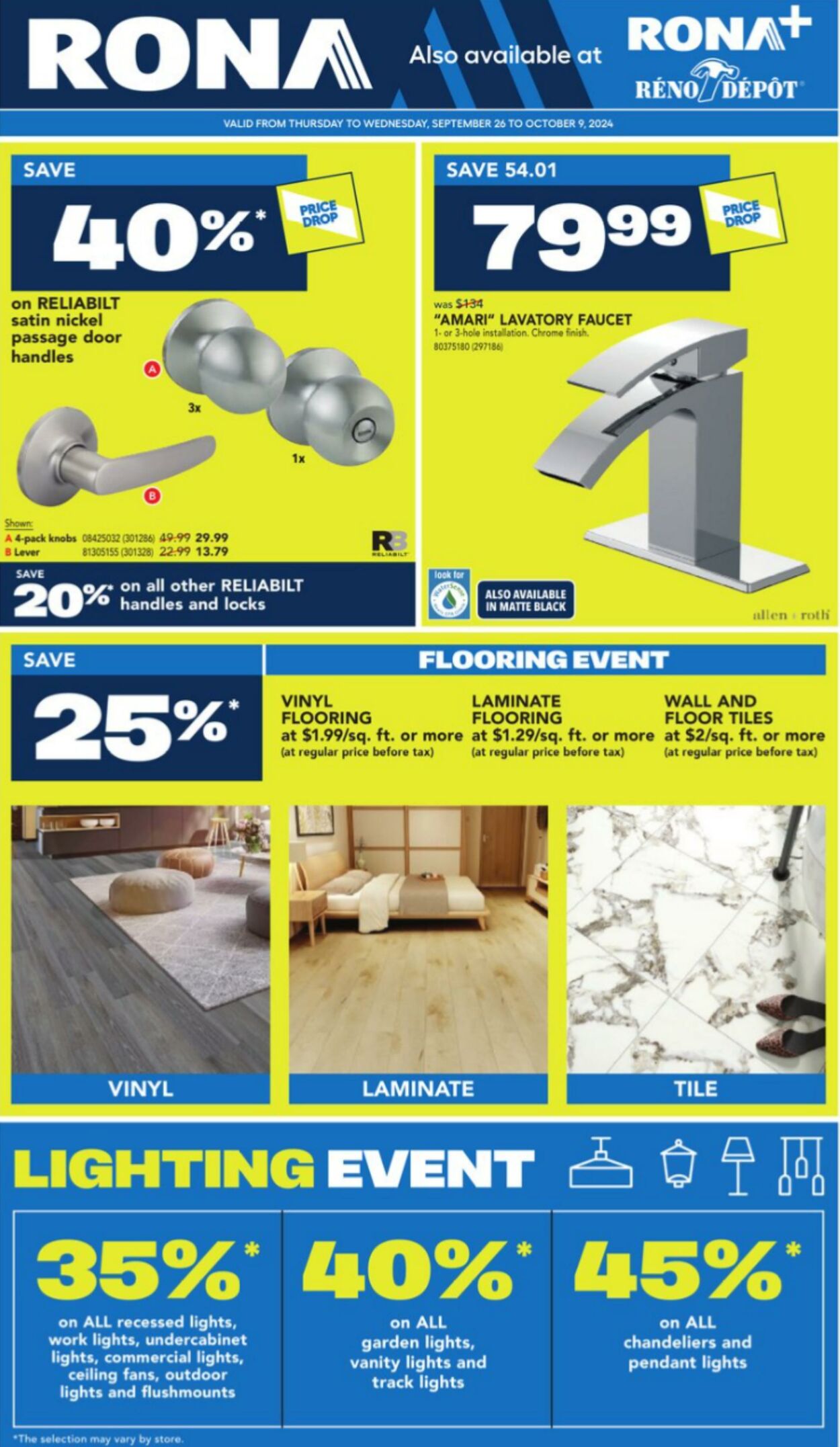 Lowe's Circulaires