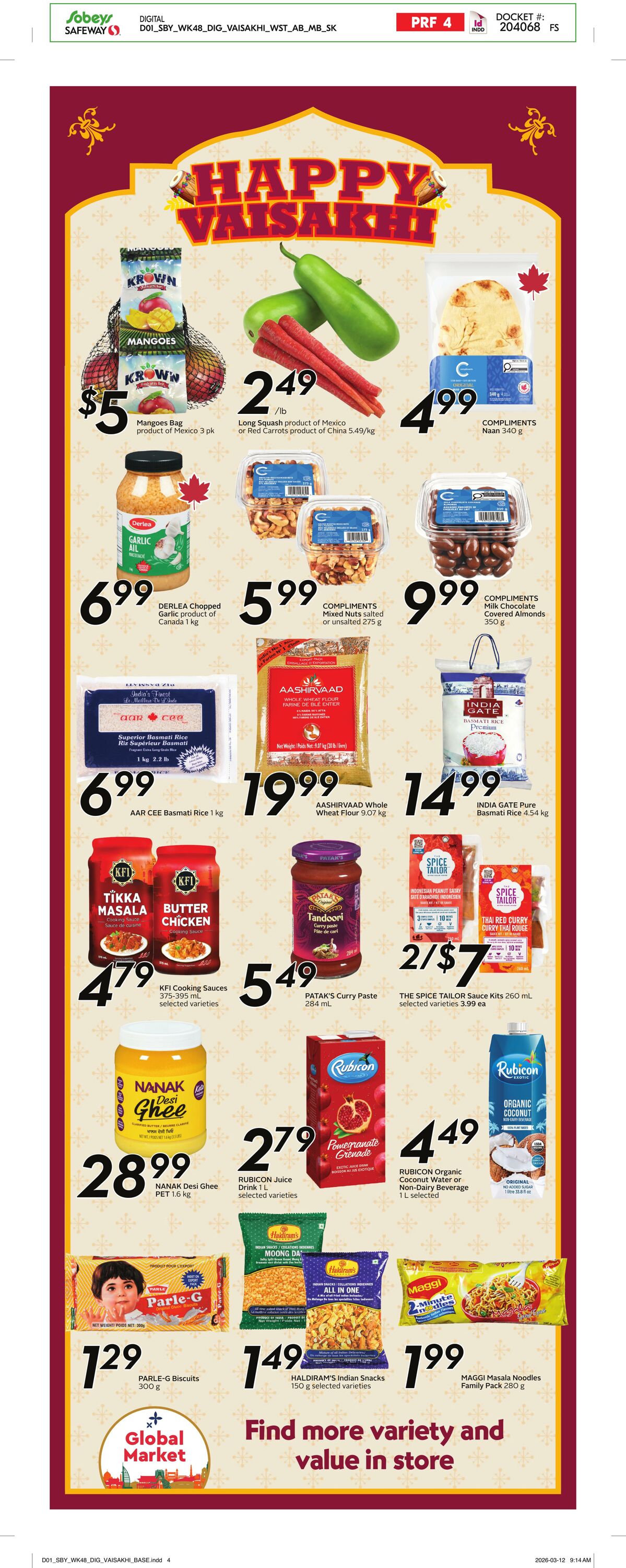 Circulaire Safeway 26.03.2026 - 01.04.2026