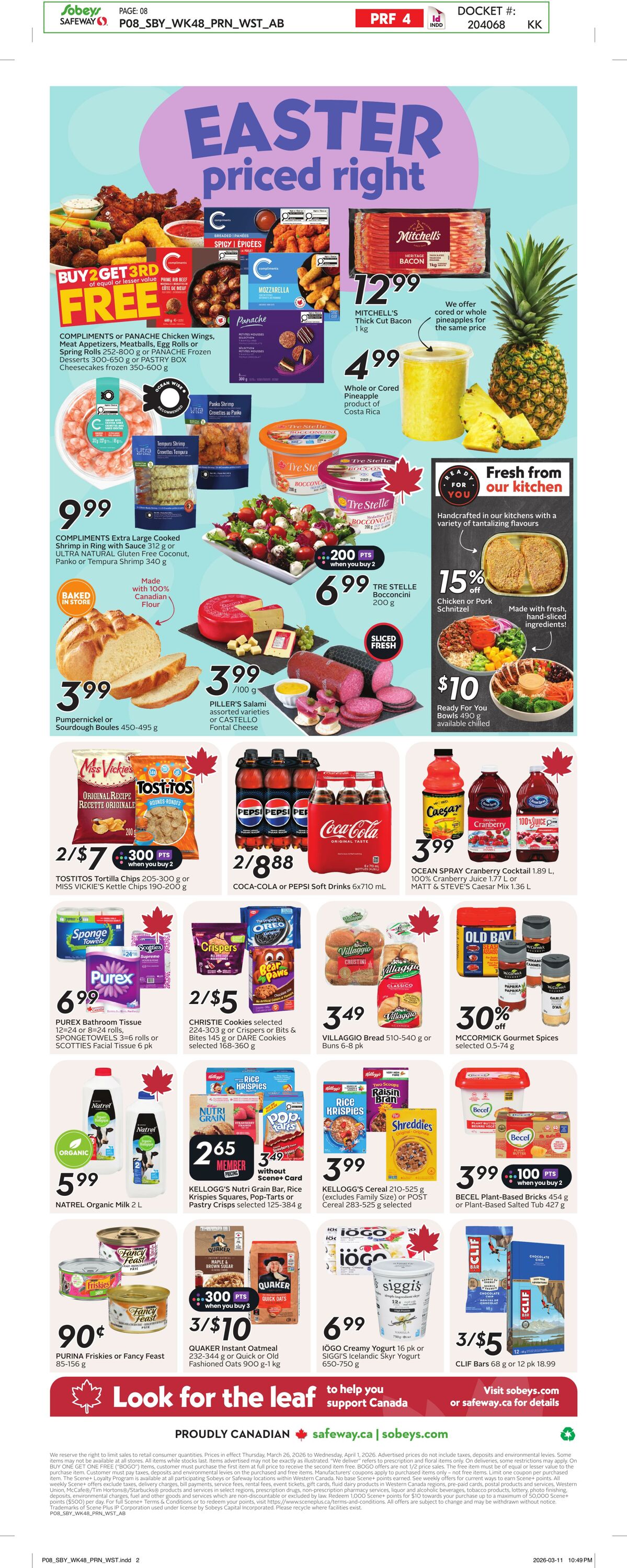 Circulaire Safeway 26.03.2026 - 01.04.2026