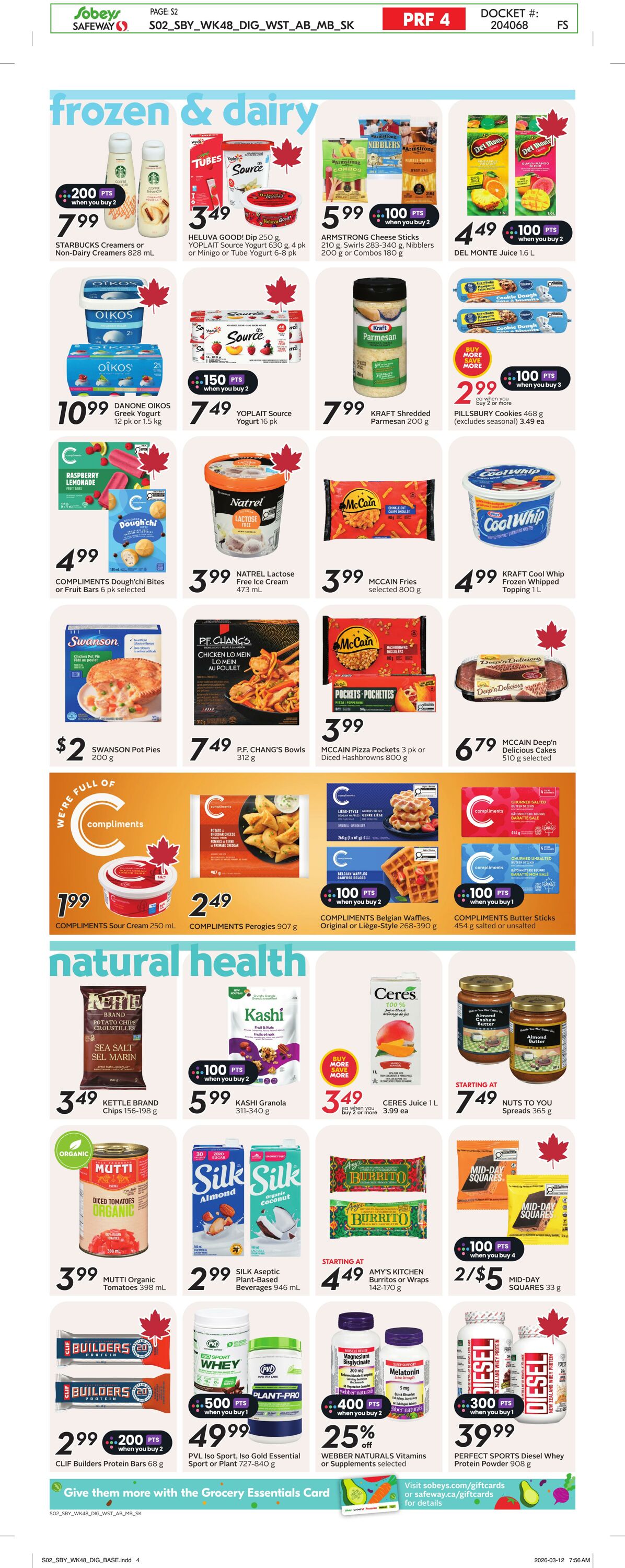 Circulaire Safeway 26.03.2026 - 01.04.2026