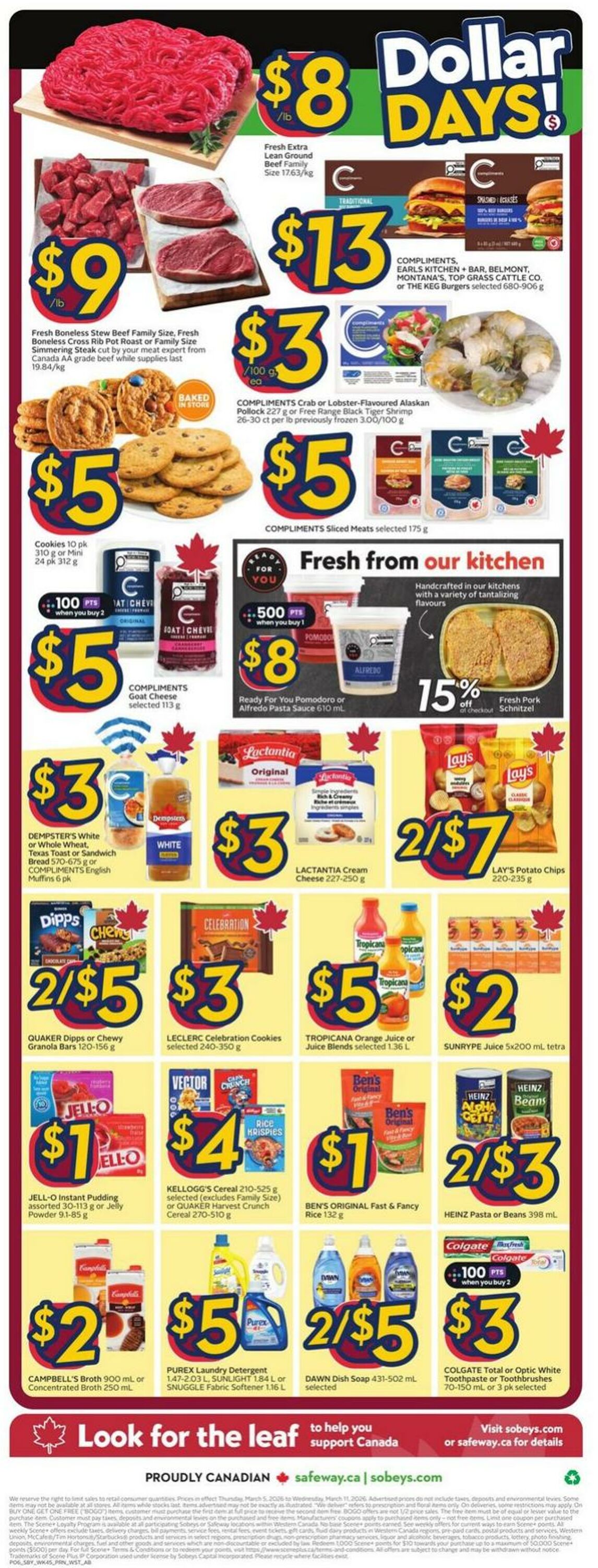 Circulaire Safeway 05.03.2026 - 11.03.2026