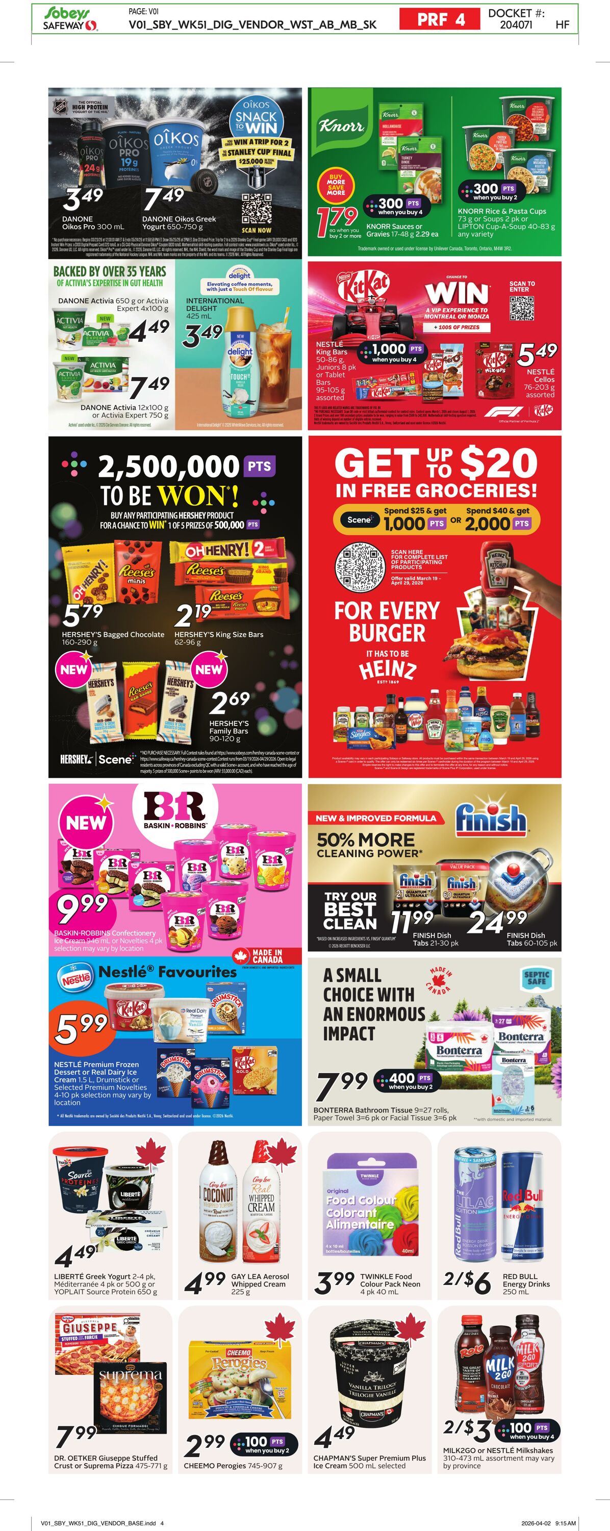Circulaire Safeway 16.04.2026 - 22.04.2026