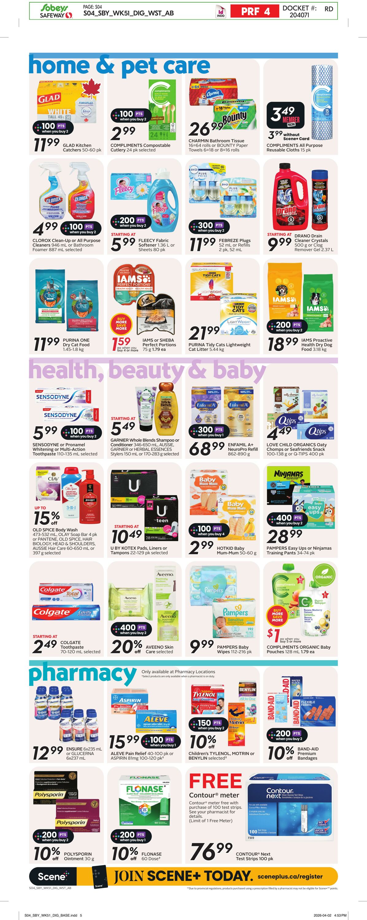 Circulaire Safeway 16.04.2026 - 22.04.2026