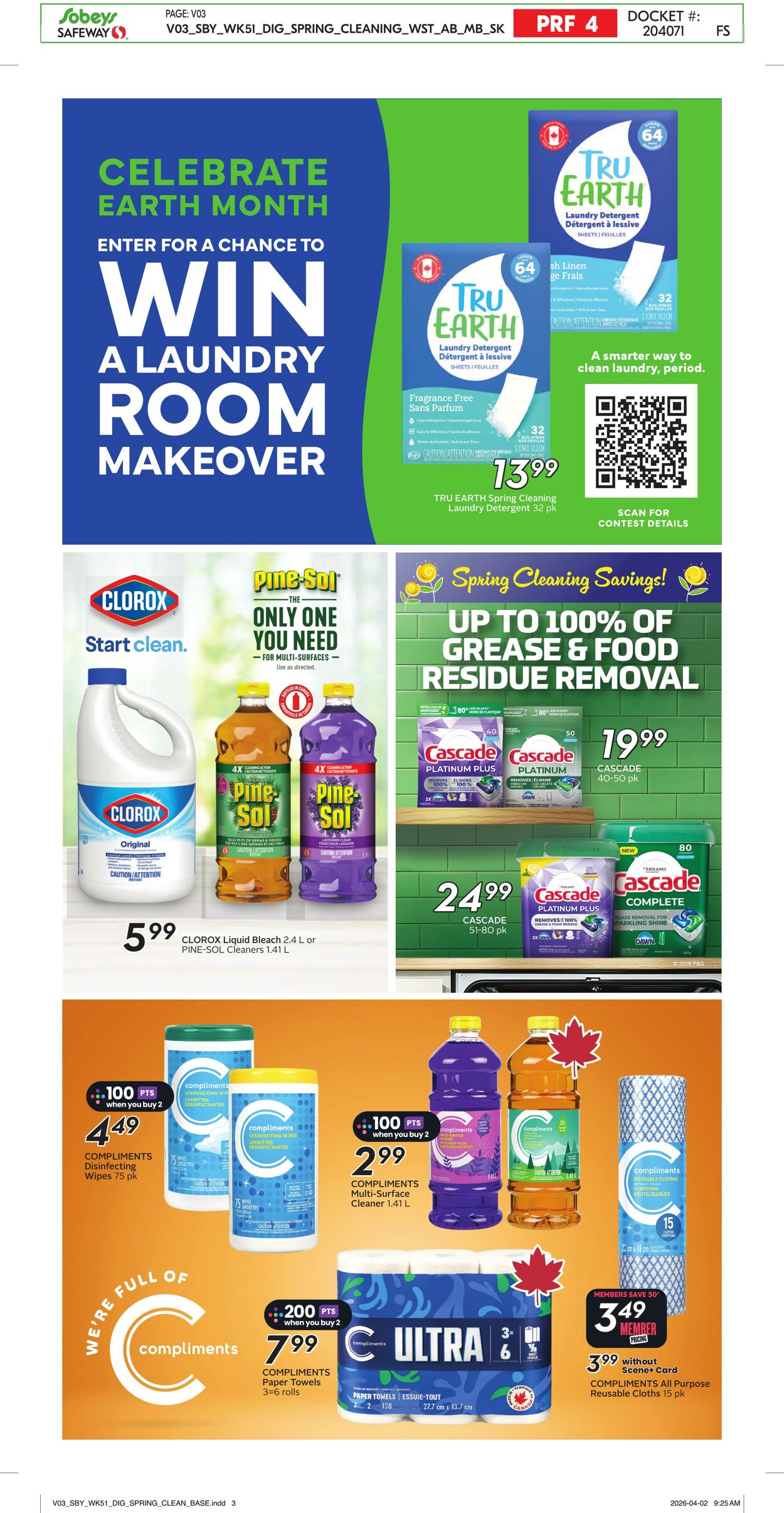 Circulaire Safeway 16.04.2026 - 22.04.2026