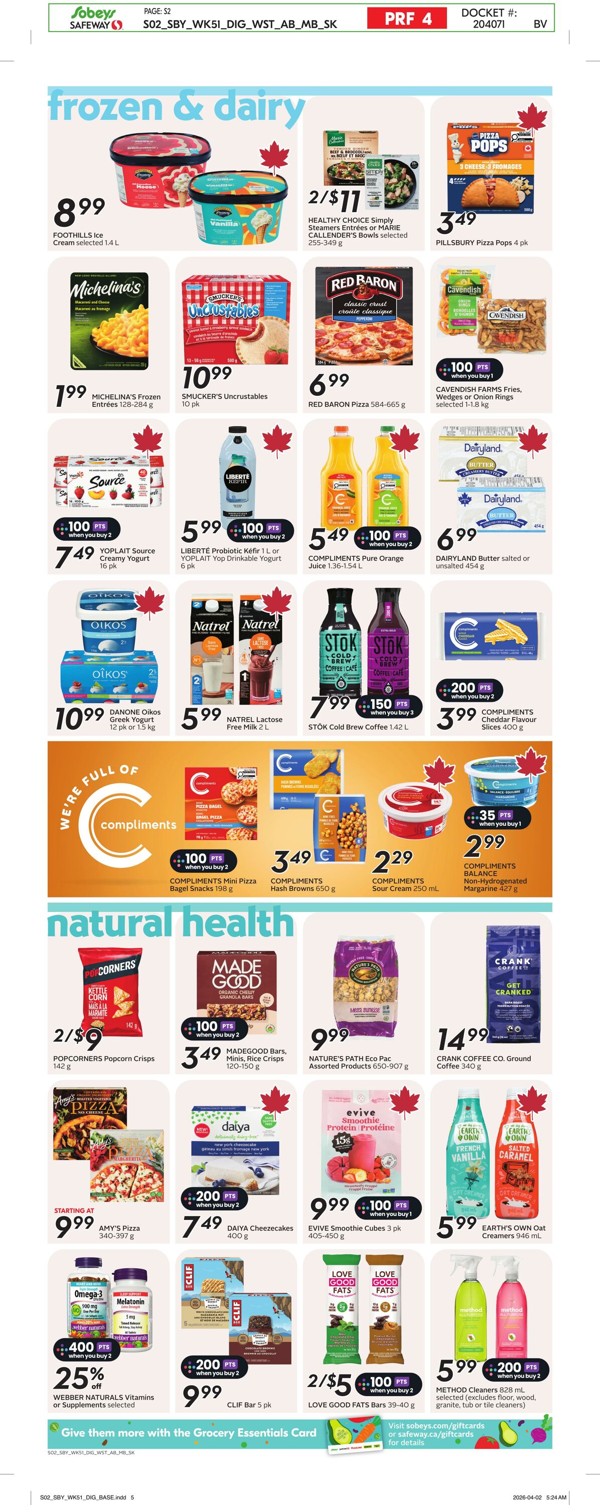 Circulaire Safeway 16.04.2026 - 22.04.2026