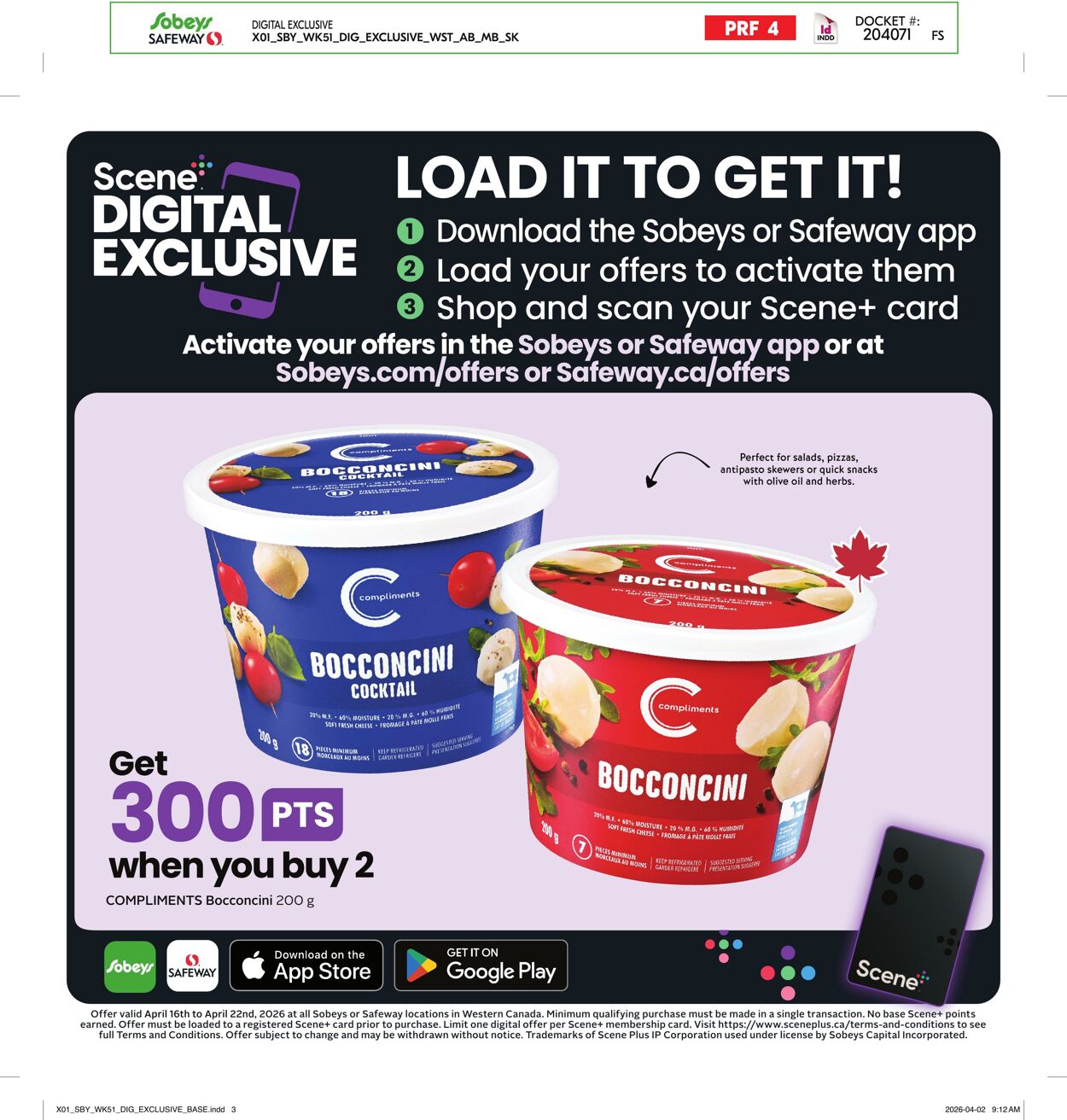 Circulaire Safeway 16.04.2026 - 22.04.2026