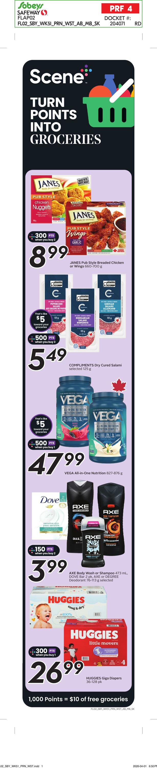 Circulaire Safeway 16.04.2026 - 22.04.2026