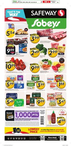 Circulaire Safeway 16.04.2026 - 22.04.2026