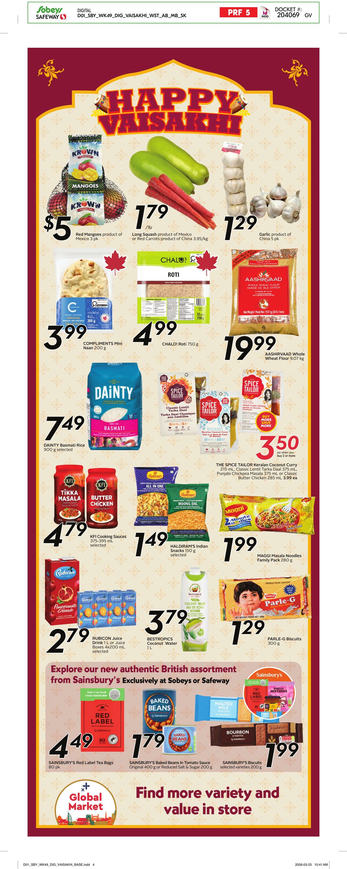 Circulaire Safeway 02.04.2026 - 08.04.2026