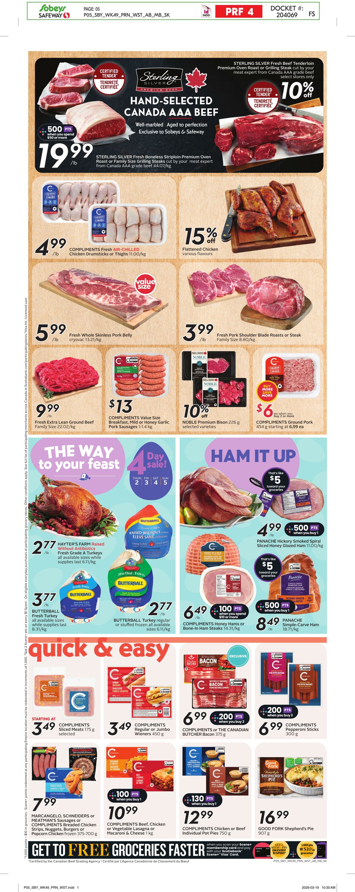 Circulaire Safeway 02.04.2026 - 08.04.2026
