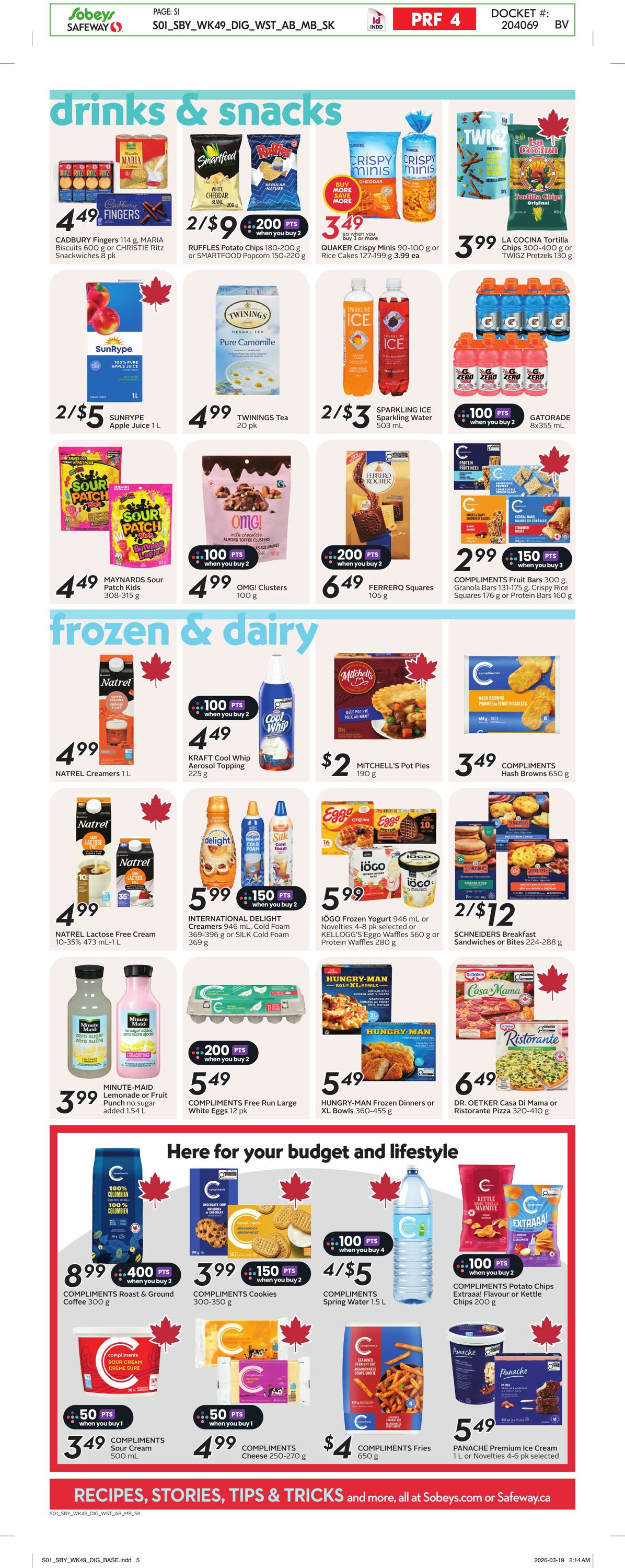 Circulaire Safeway 02.04.2026 - 08.04.2026
