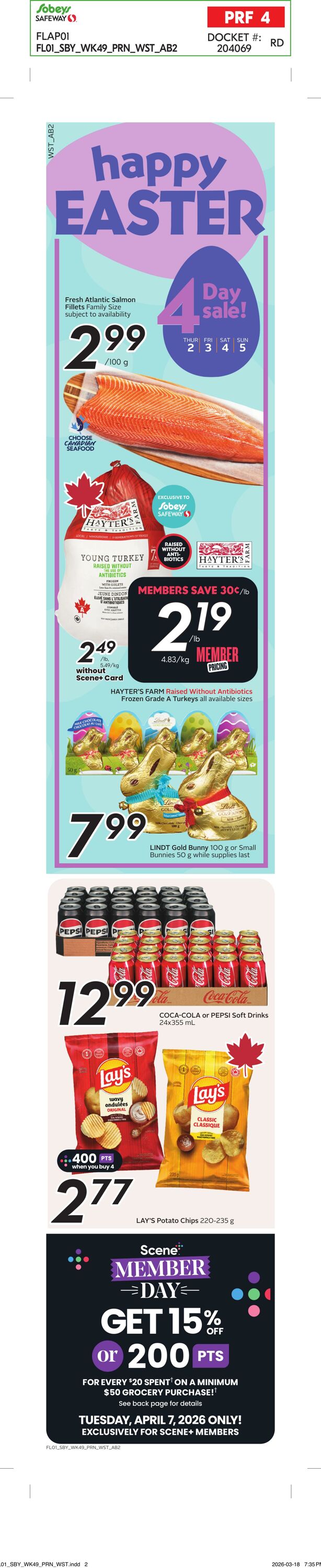 Circulaire Safeway 02.04.2026 - 08.04.2026
