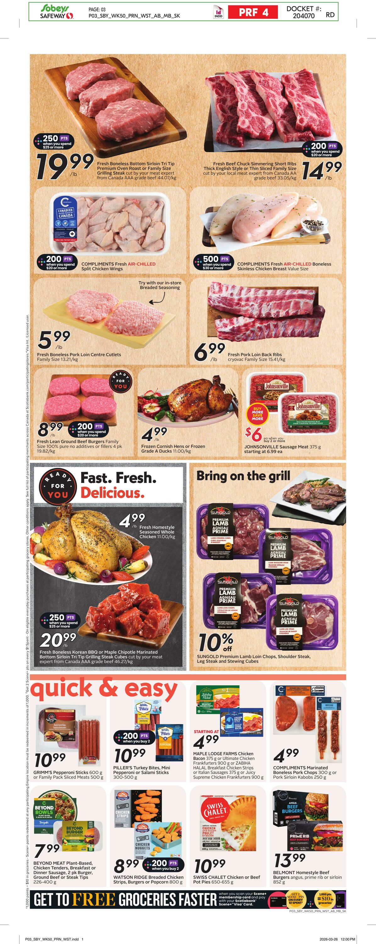 Circulaire Safeway 09.04.2026 - 15.04.2026