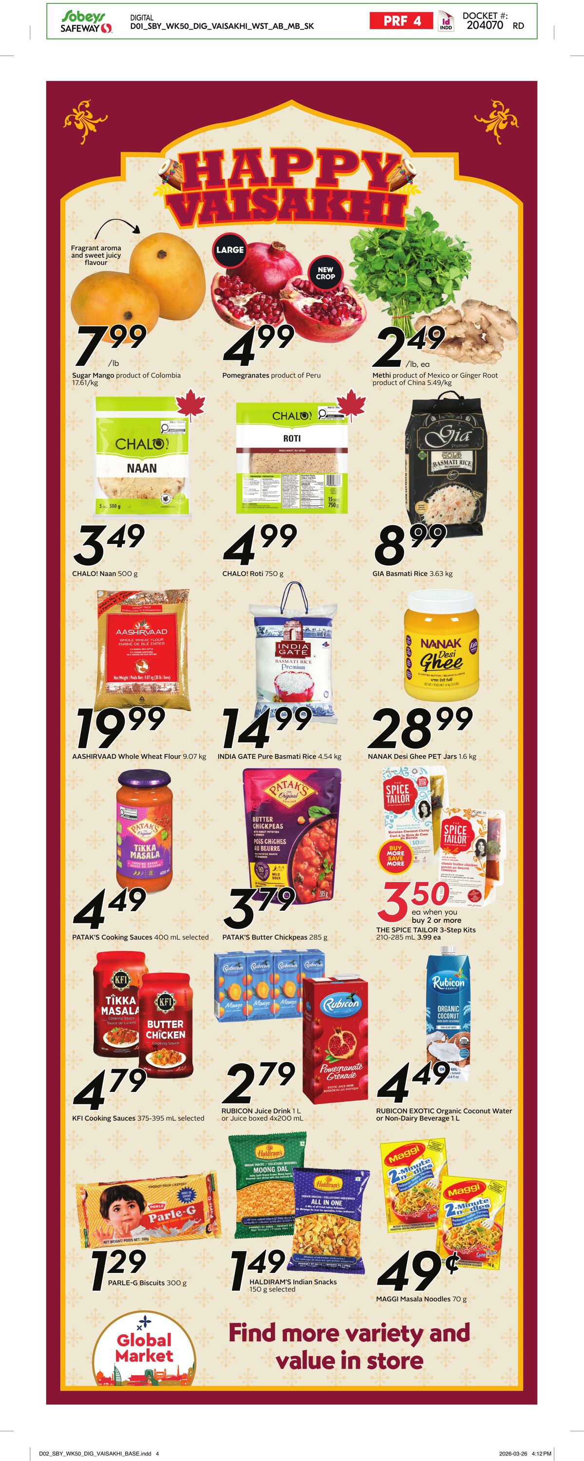 Circulaire Safeway 09.04.2026 - 15.04.2026