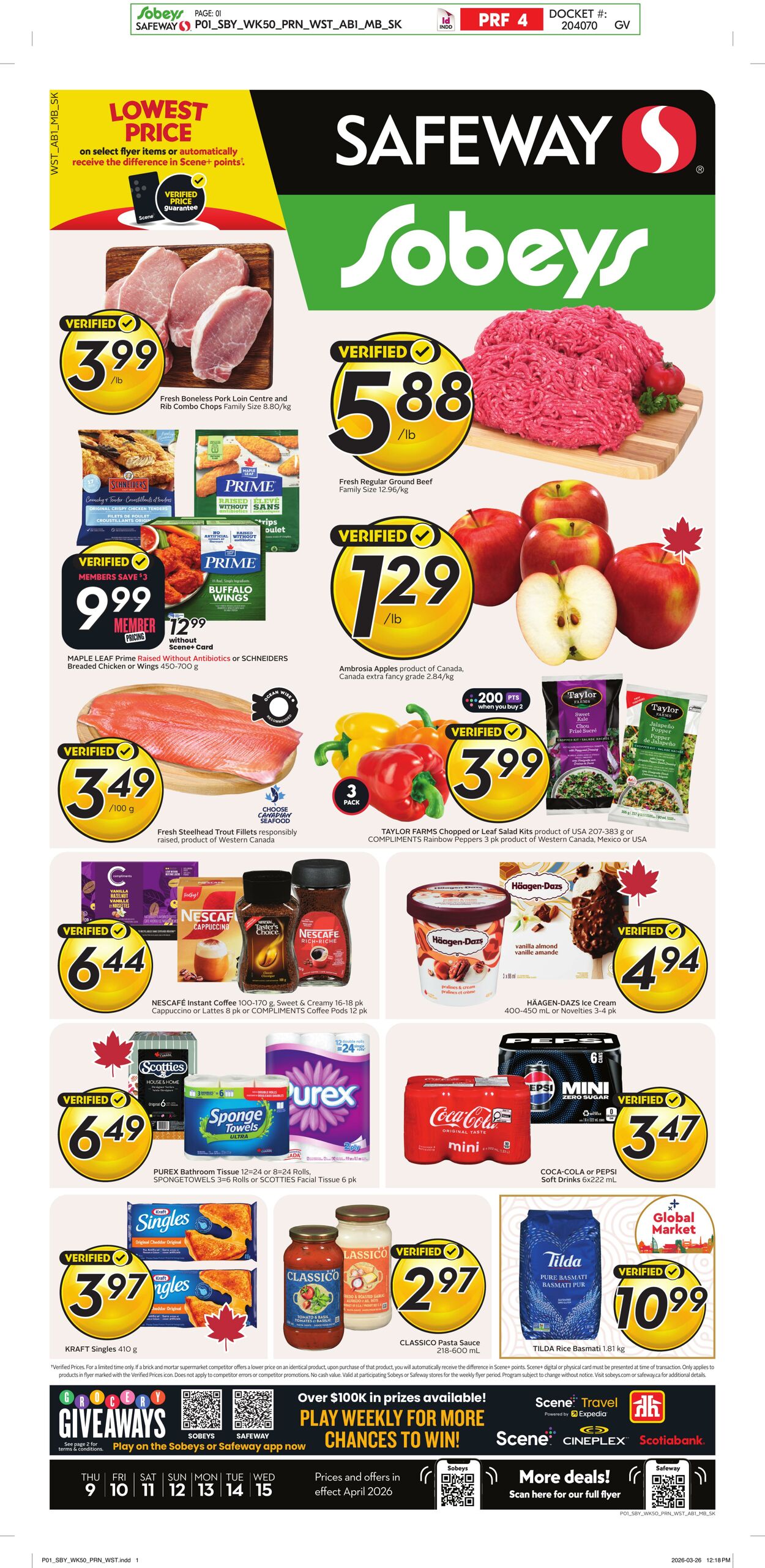 Circulaire Safeway 09.04.2026 - 15.04.2026