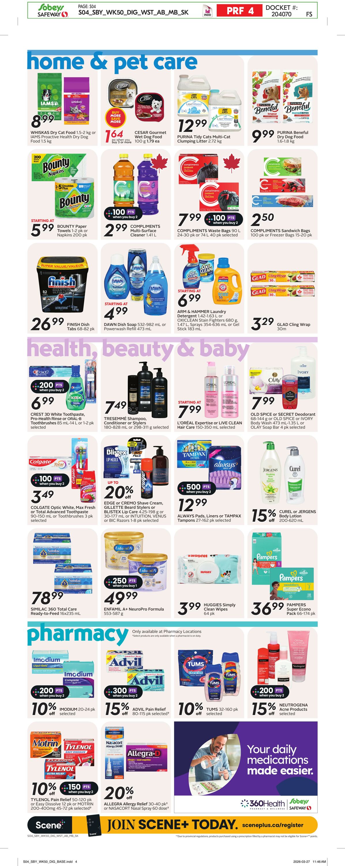 Circulaire Safeway 09.04.2026 - 15.04.2026