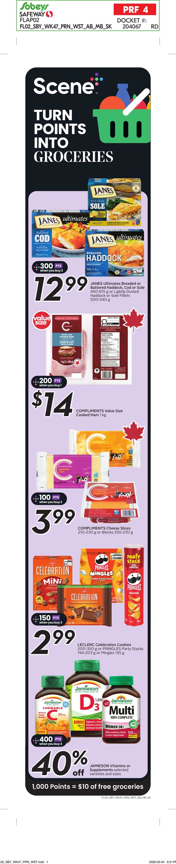 Circulaire Safeway 19.03.2026 - 25.03.2026