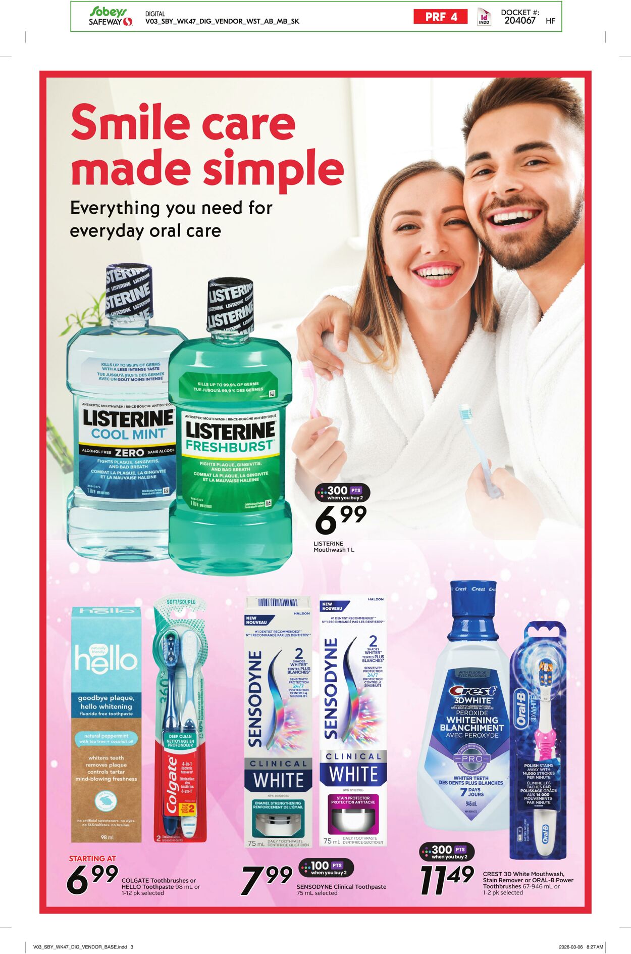 Circulaire Safeway 19.03.2026 - 25.03.2026