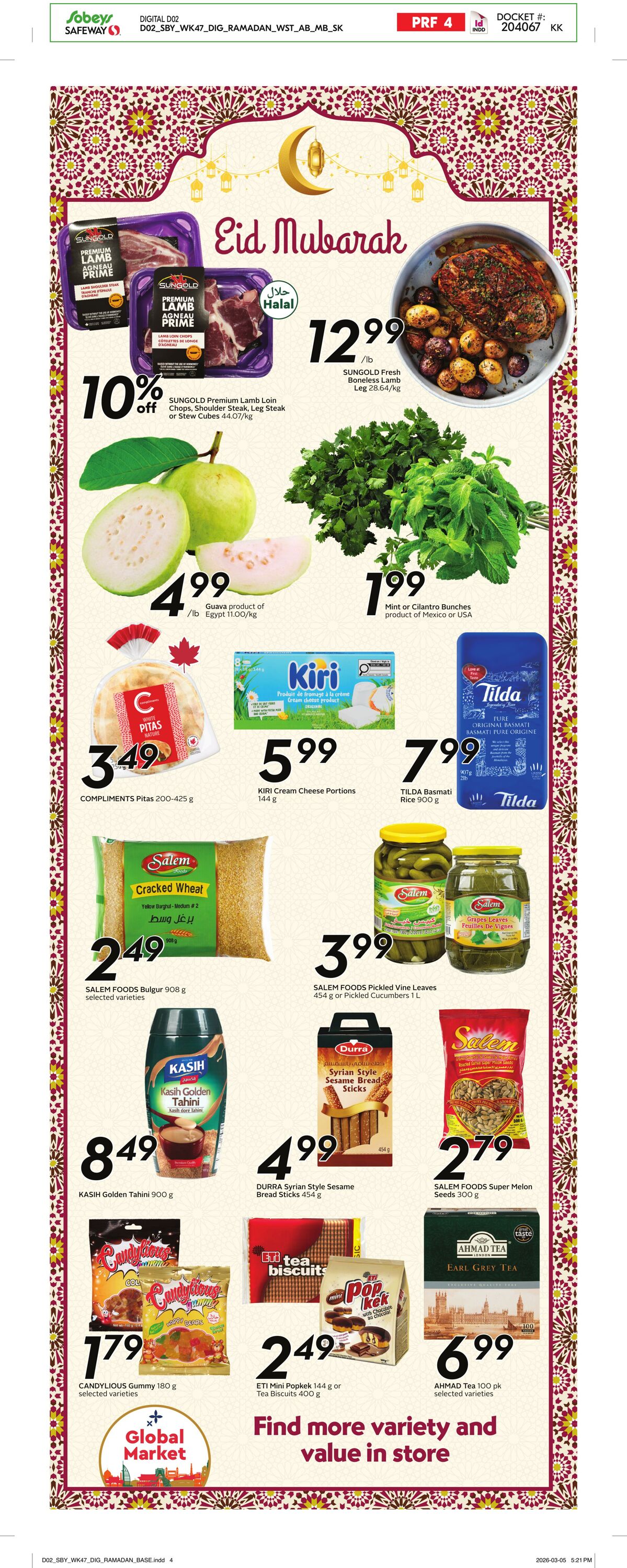 Circulaire Safeway 19.03.2026 - 25.03.2026