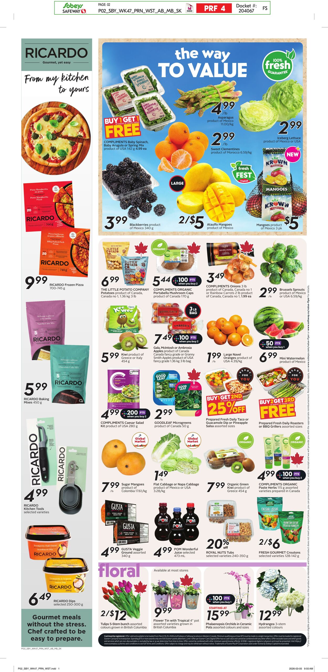 Circulaire Safeway 19.03.2026 - 25.03.2026