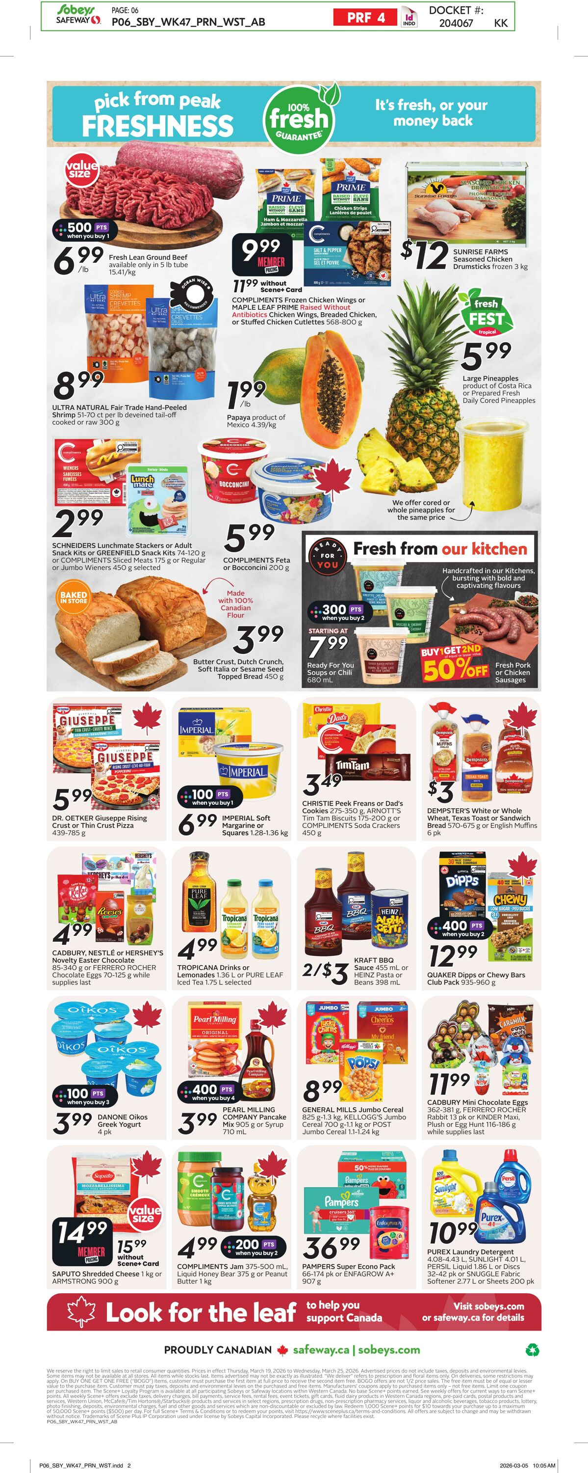 Circulaire Safeway 19.03.2026 - 25.03.2026