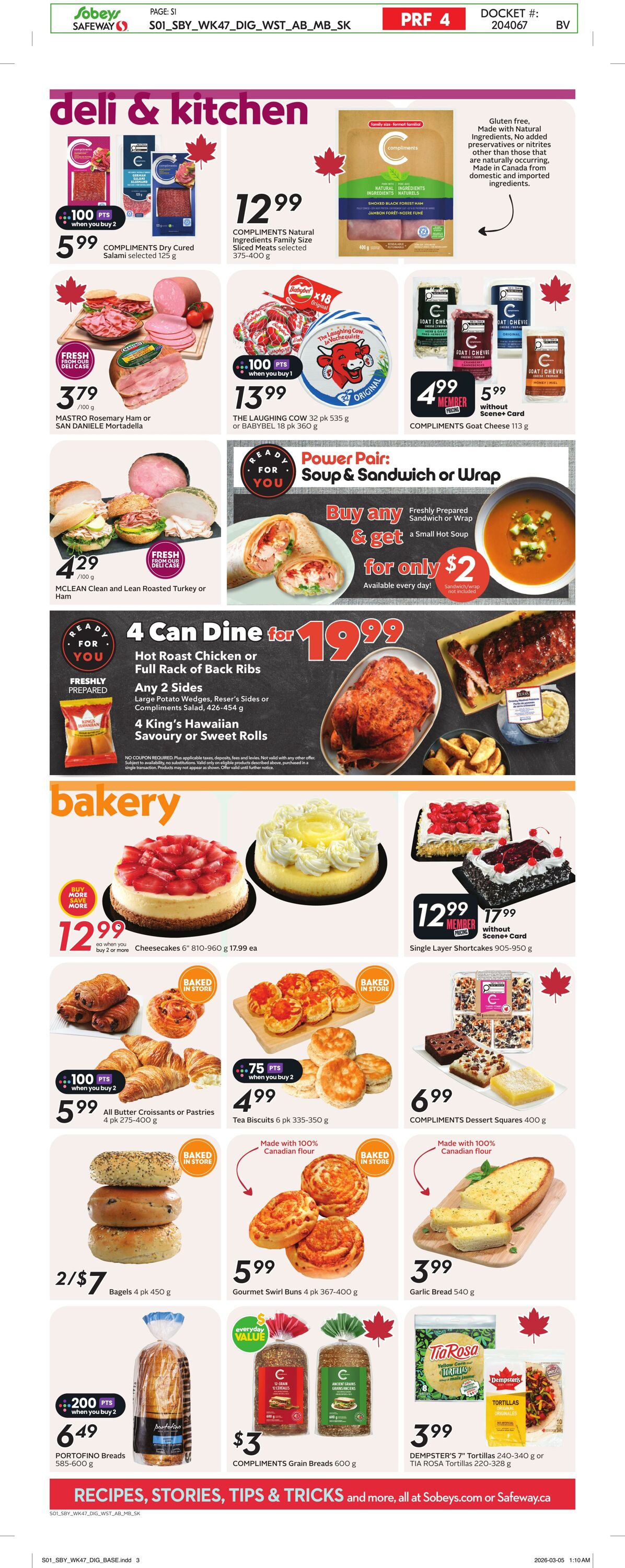 Circulaire Safeway 19.03.2026 - 25.03.2026