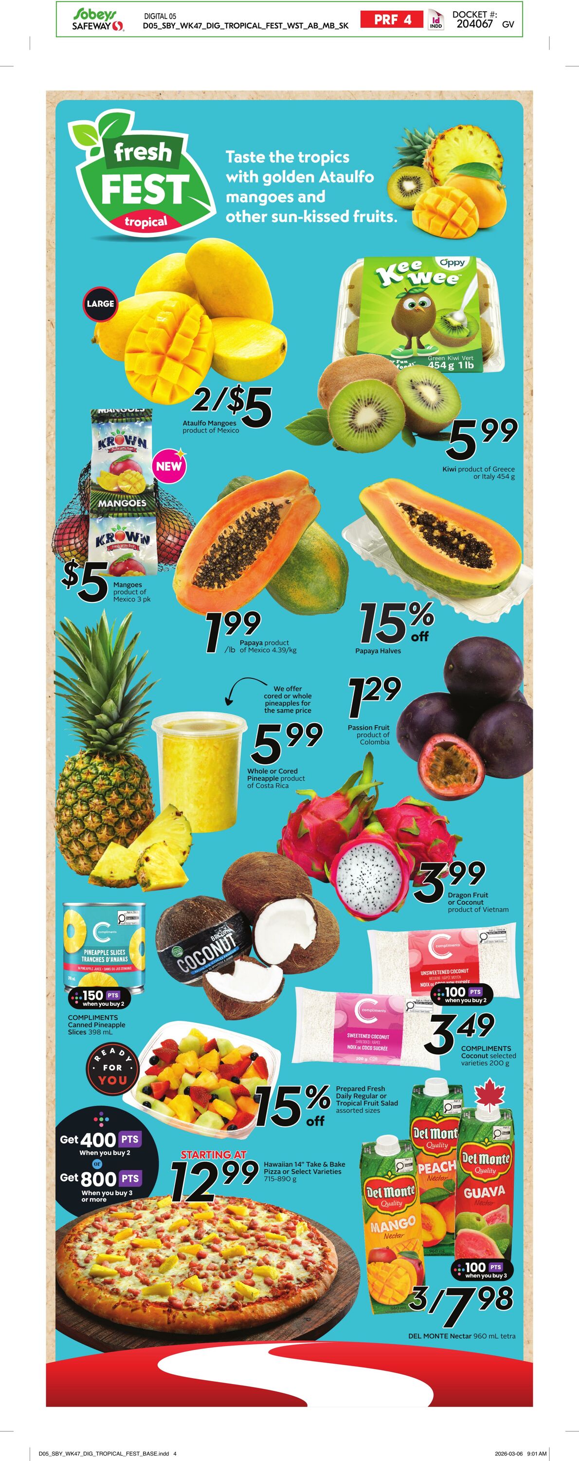 Circulaire Safeway 19.03.2026 - 25.03.2026