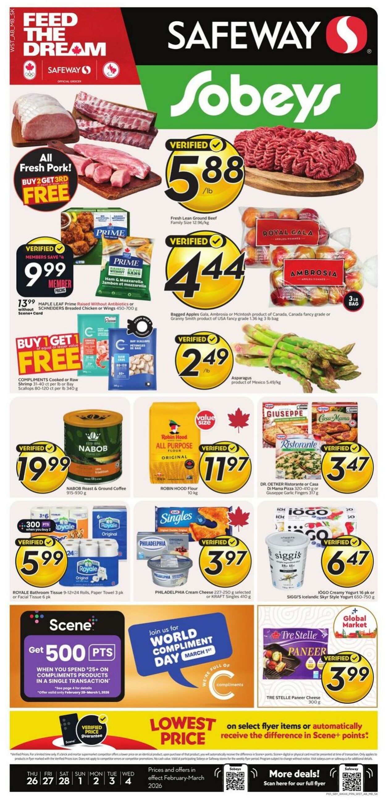 Circulaire Safeway 26.02.2026 - 04.03.2026