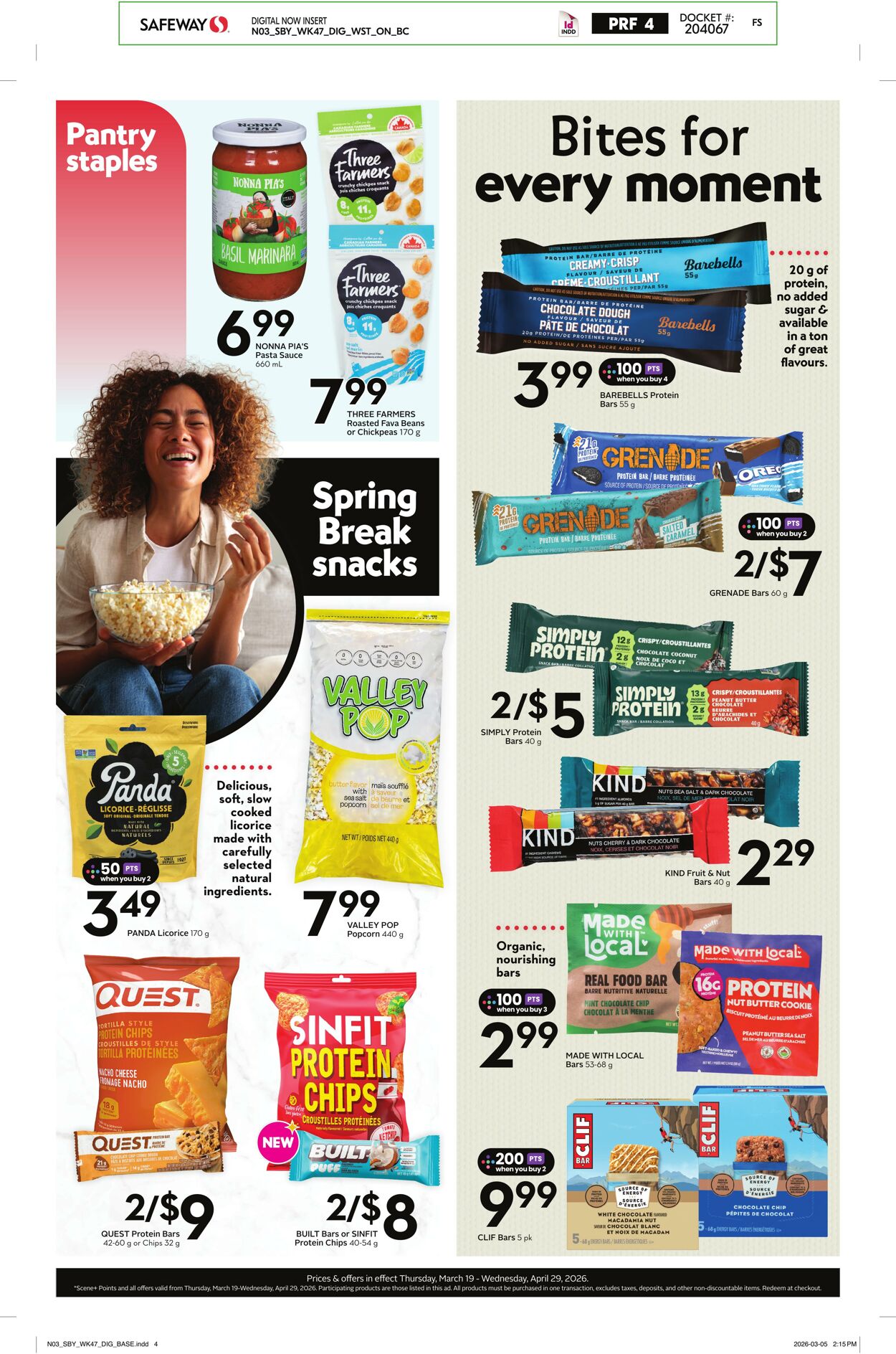 Circulaire Safeway 19.03.2026 - 29.04.2026
