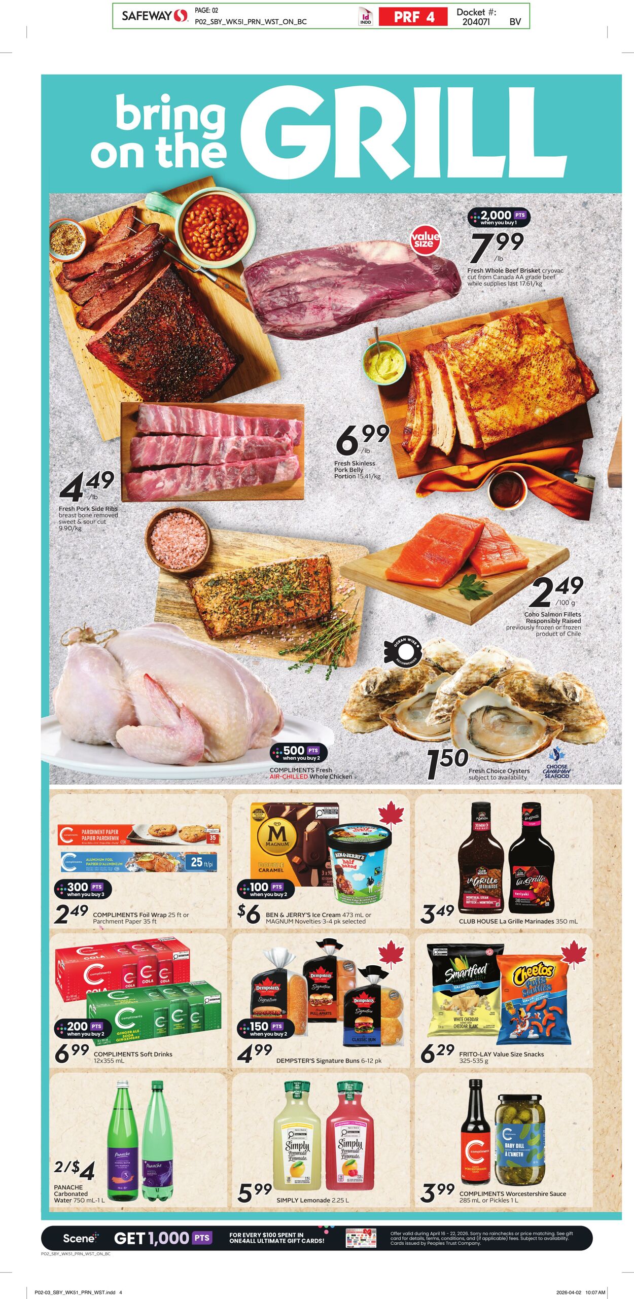 Circulaire Safeway 16.04.2026 - 22.04.2026