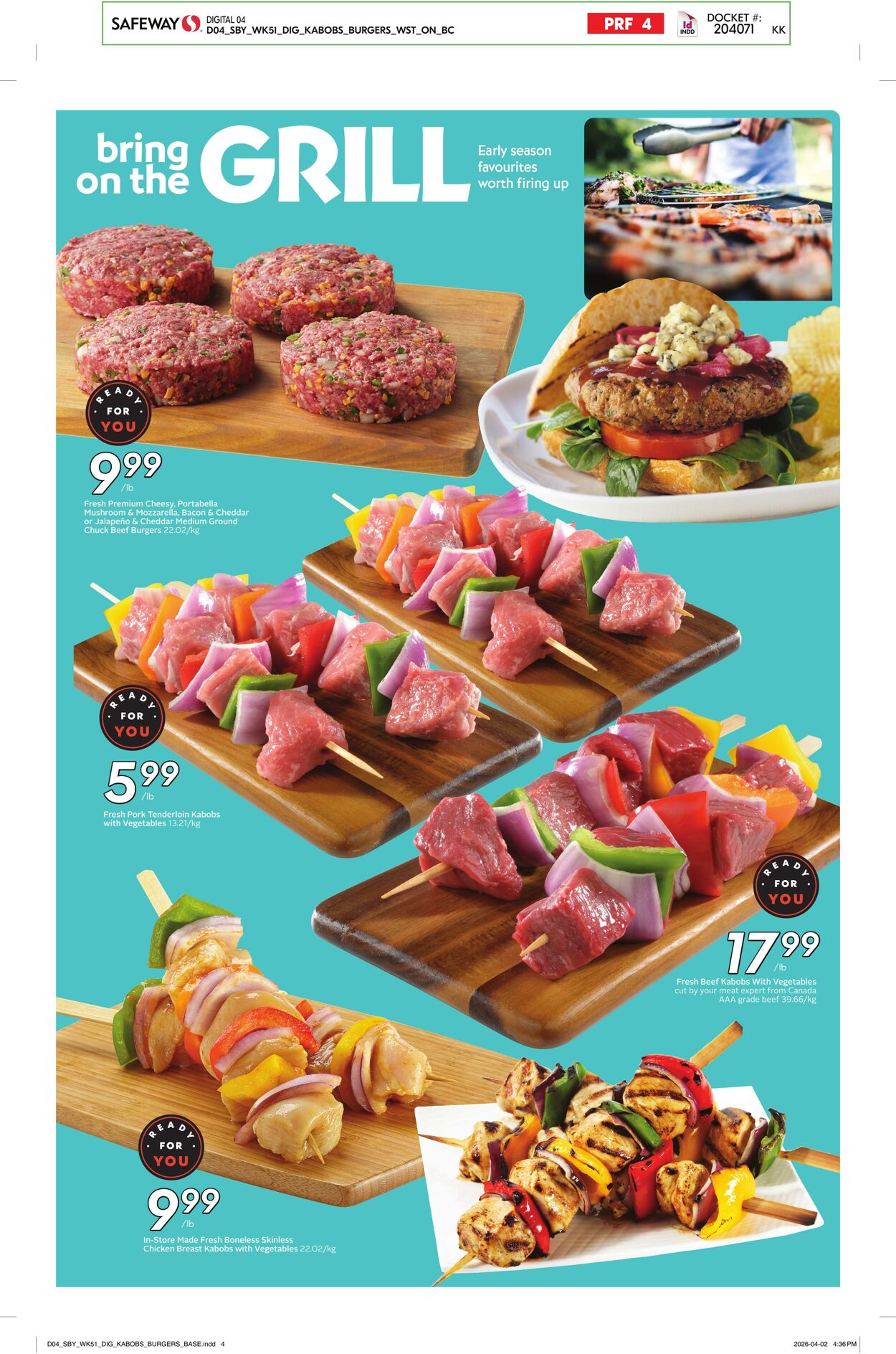Circulaire Safeway 16.04.2026 - 22.04.2026