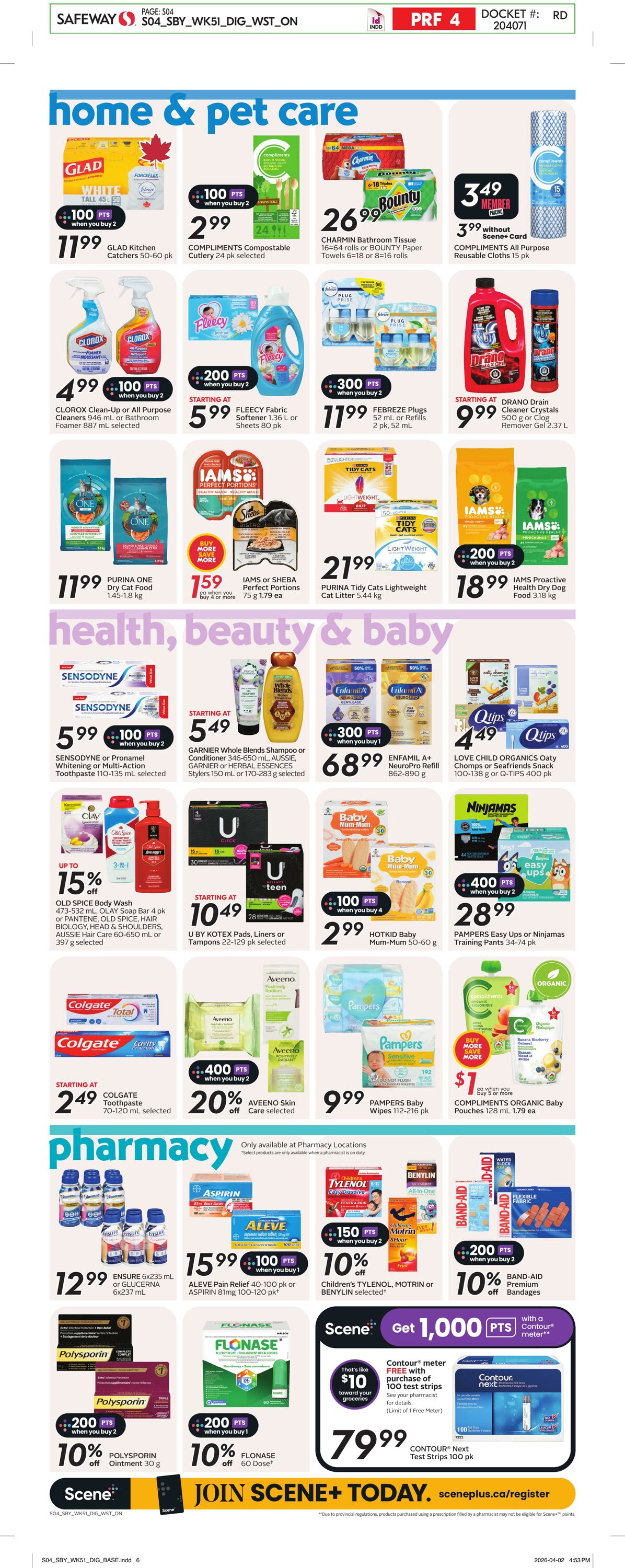 Circulaire Safeway 16.04.2026 - 22.04.2026