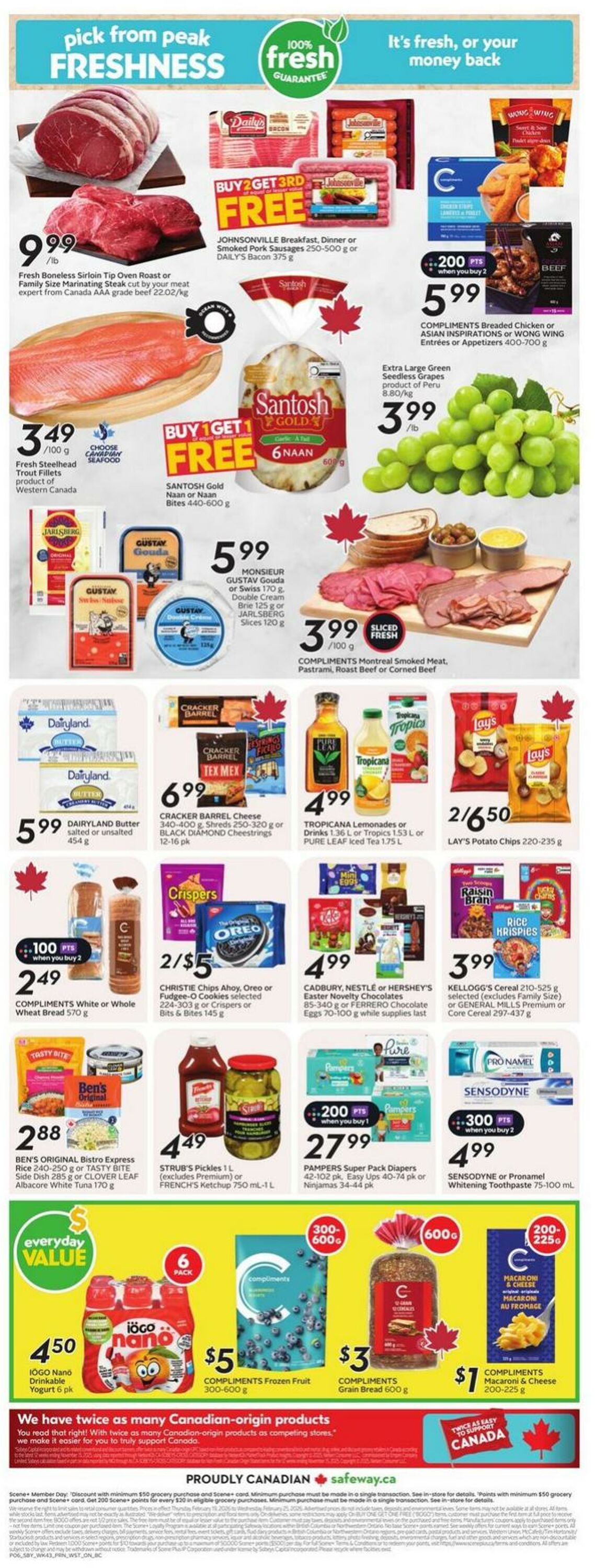 Circulaire Safeway 19.02.2026 - 25.02.2026