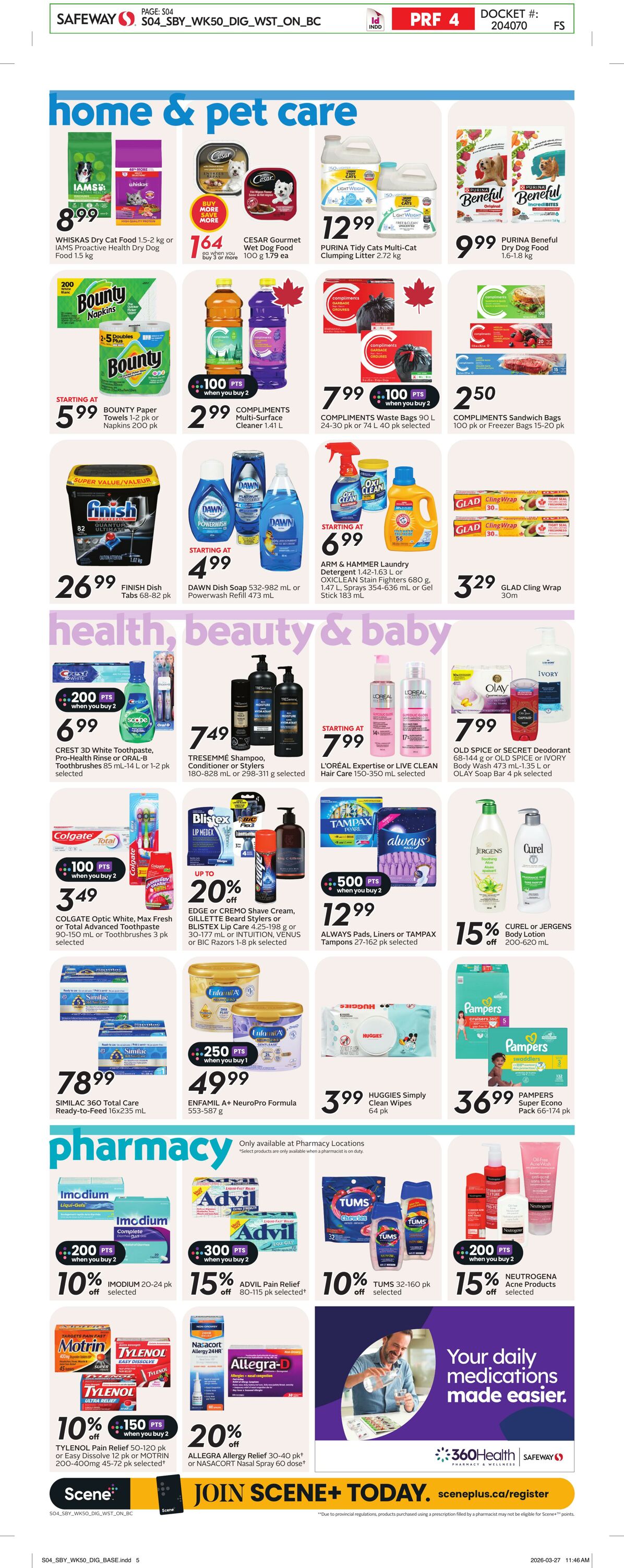 Circulaire Safeway 09.04.2026 - 15.04.2026