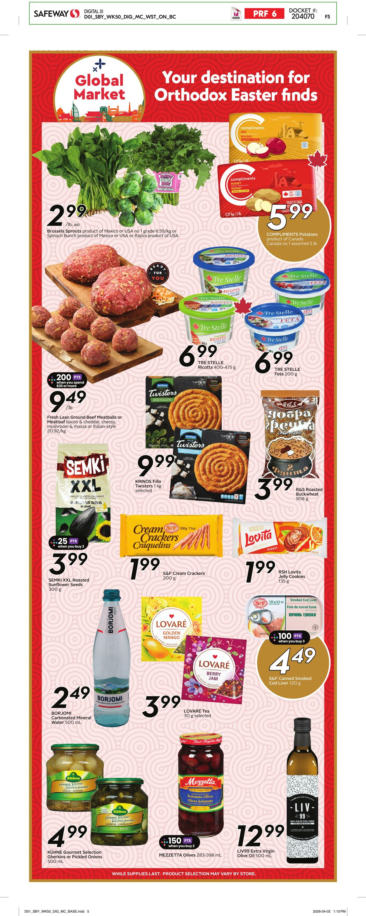 Circulaire Safeway 09.04.2026 - 15.04.2026
