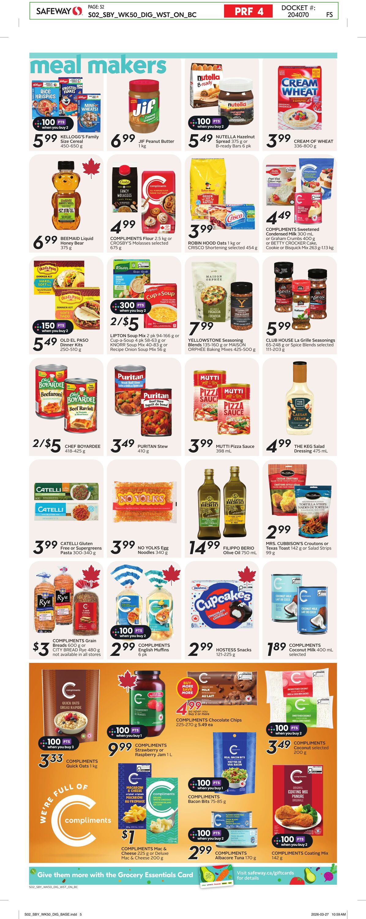 Circulaire Safeway 09.04.2026 - 15.04.2026