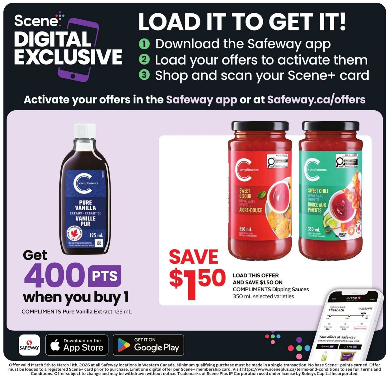 Circulaire Safeway 05.03.2026 - 11.03.2026