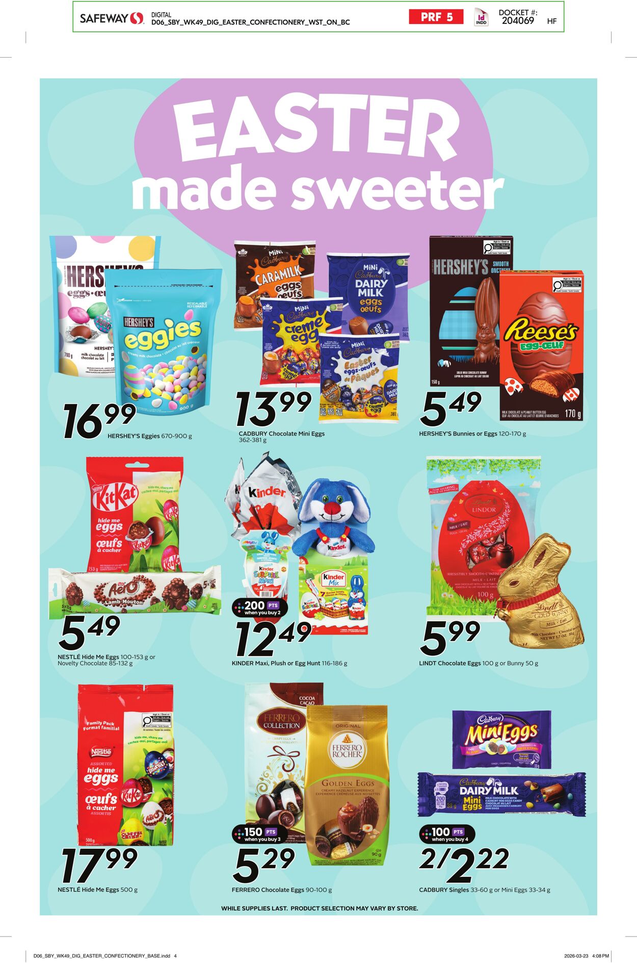 Circulaire Safeway 02.04.2026 - 08.04.2026